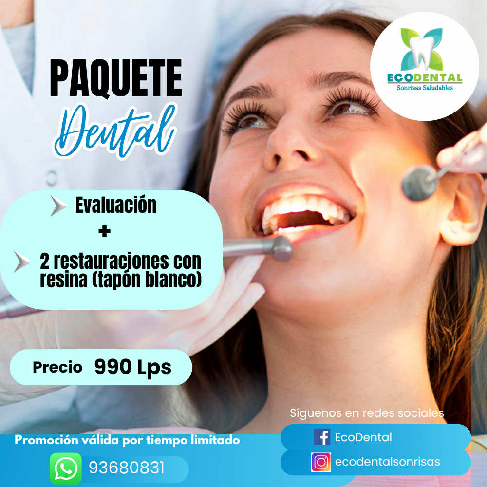 EcoDental Facebook ad: Chatea con nosotros