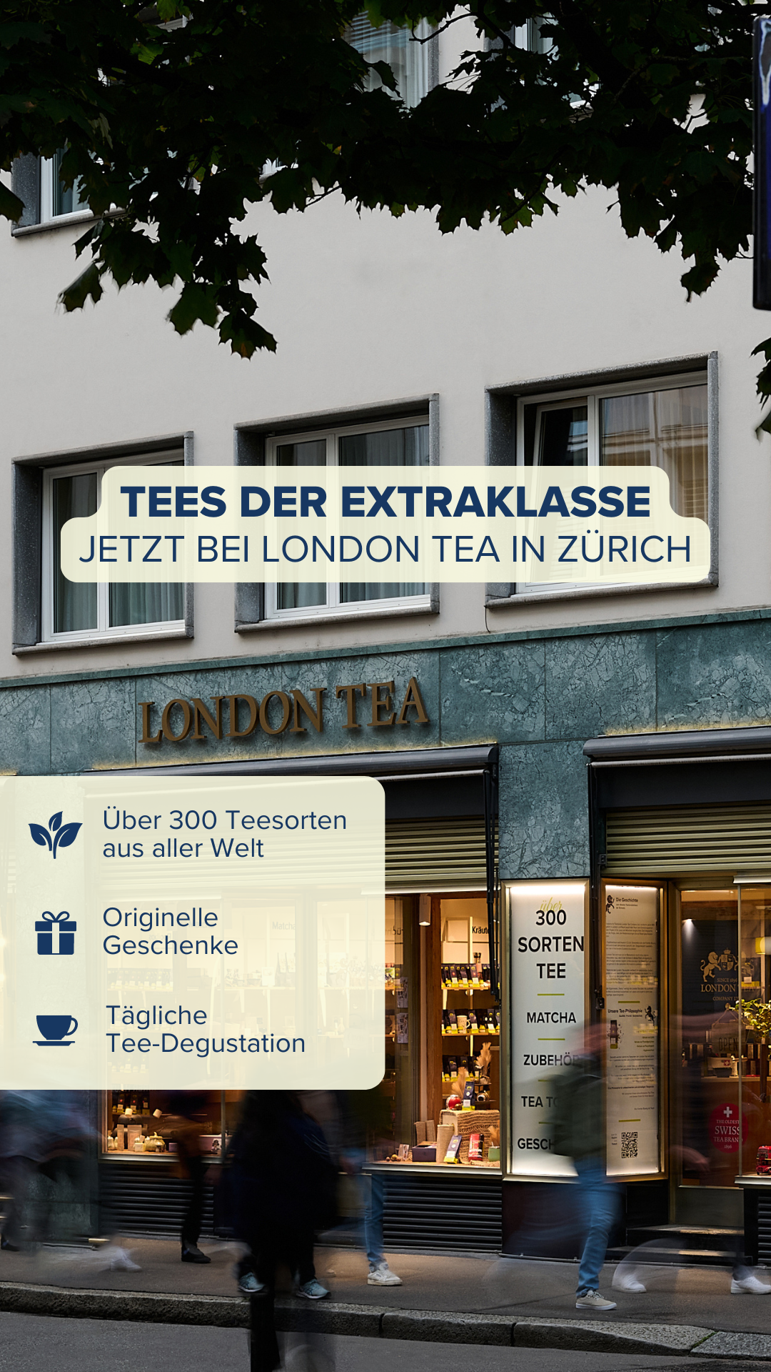 LONDON TEA Facebook ad