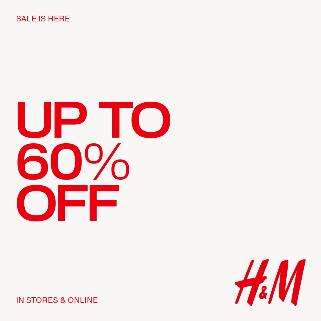 H&M Facebook ad
