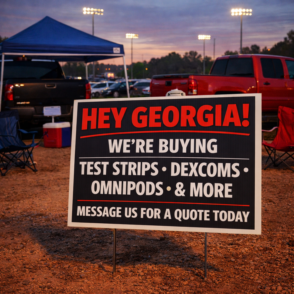 Georgia Test Strips Facebook ad