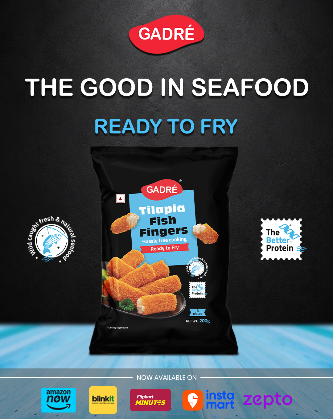 Gadre Seafood Facebook ad