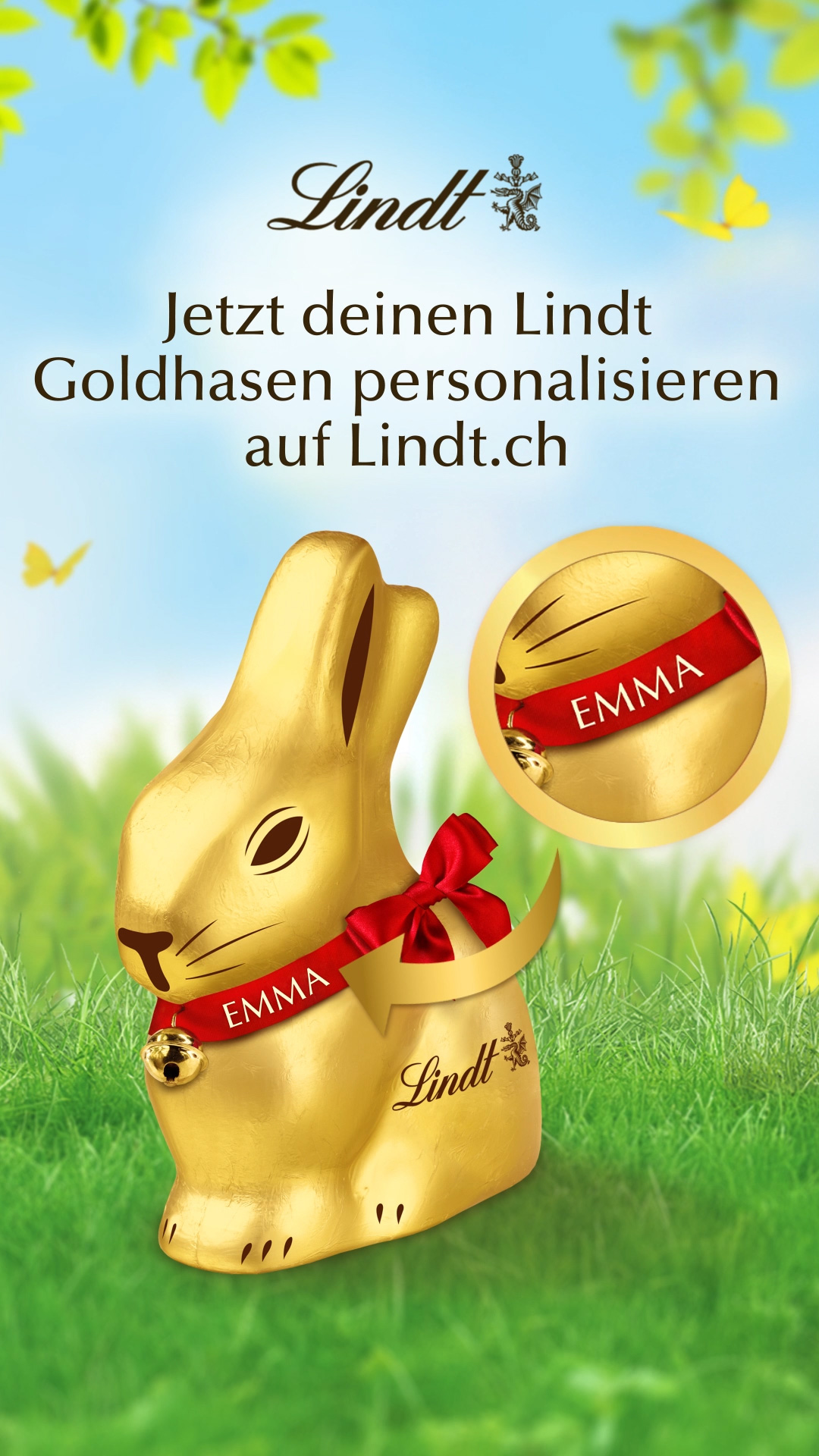 Lindt Facebook ad
