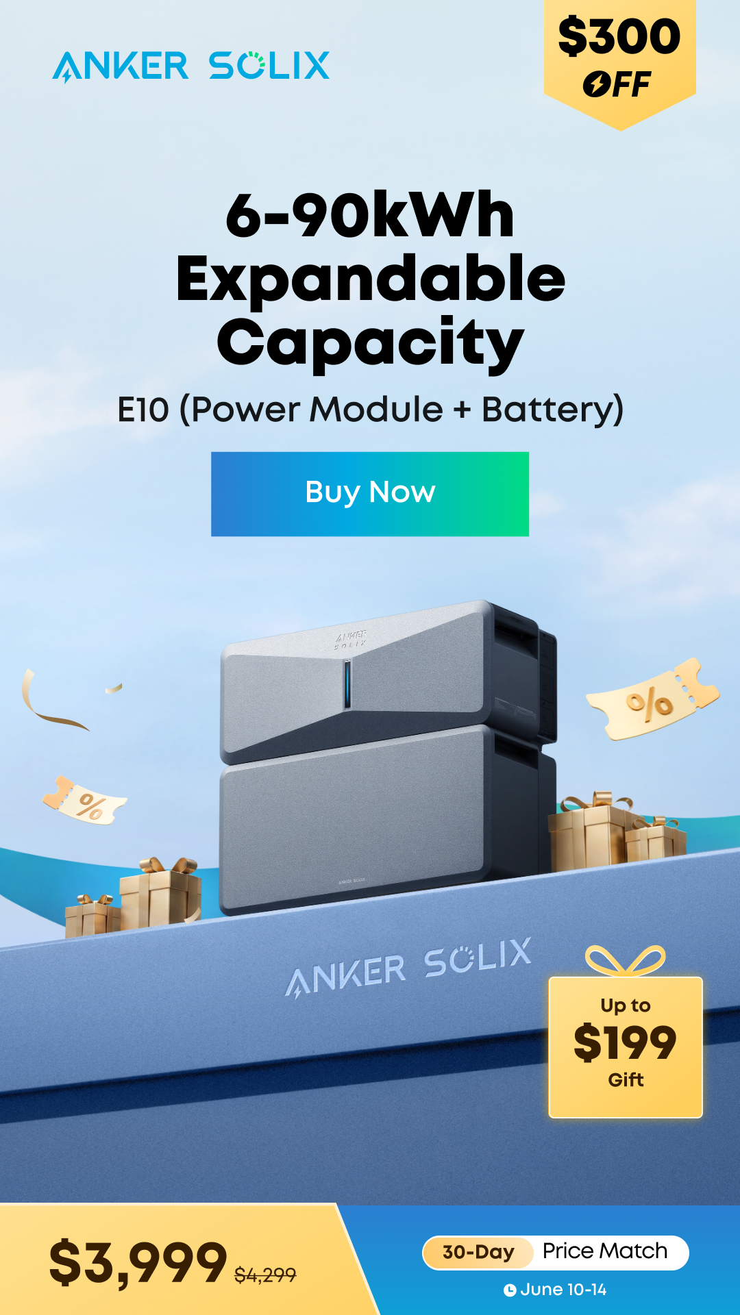 Anker SOLIX Facebook ad