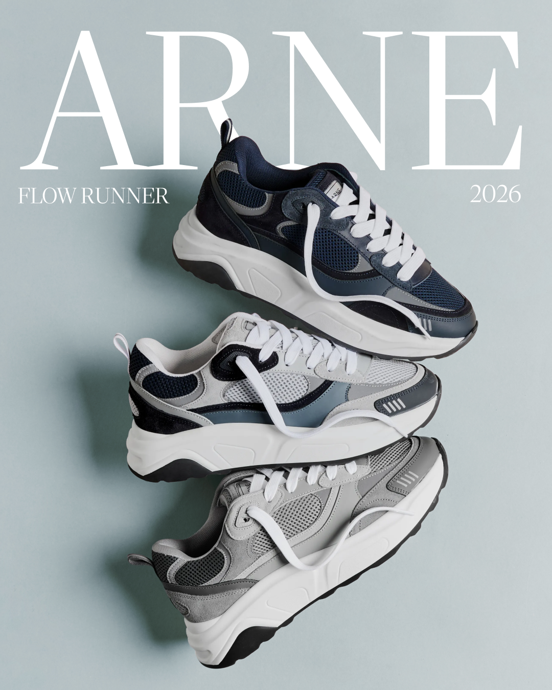 Arne Facebook ad: ARNE FLOW RUNNER