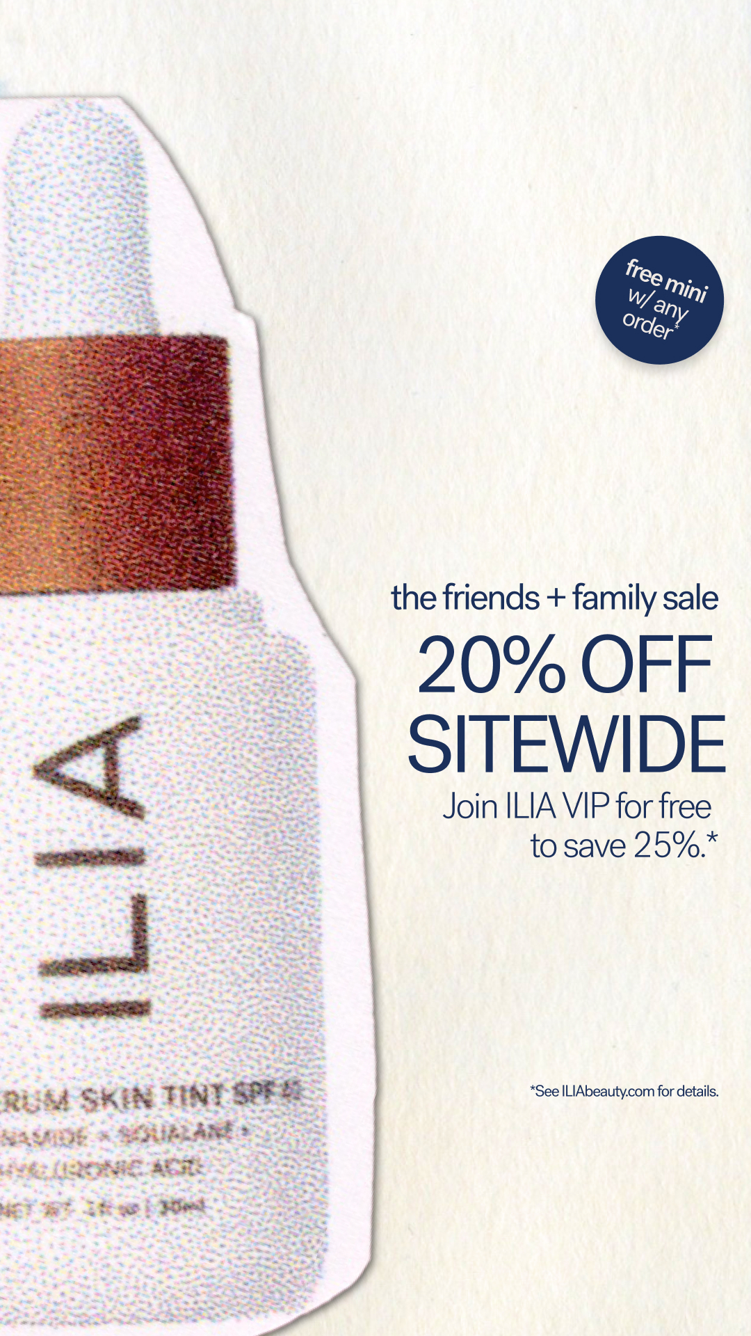 ILIA Beauty Facebook ad
