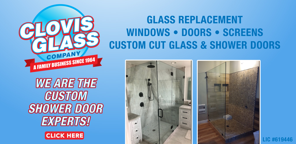 Clovis Glass Facebook ad: Since 1964, Clovis Glass has specialized in high…