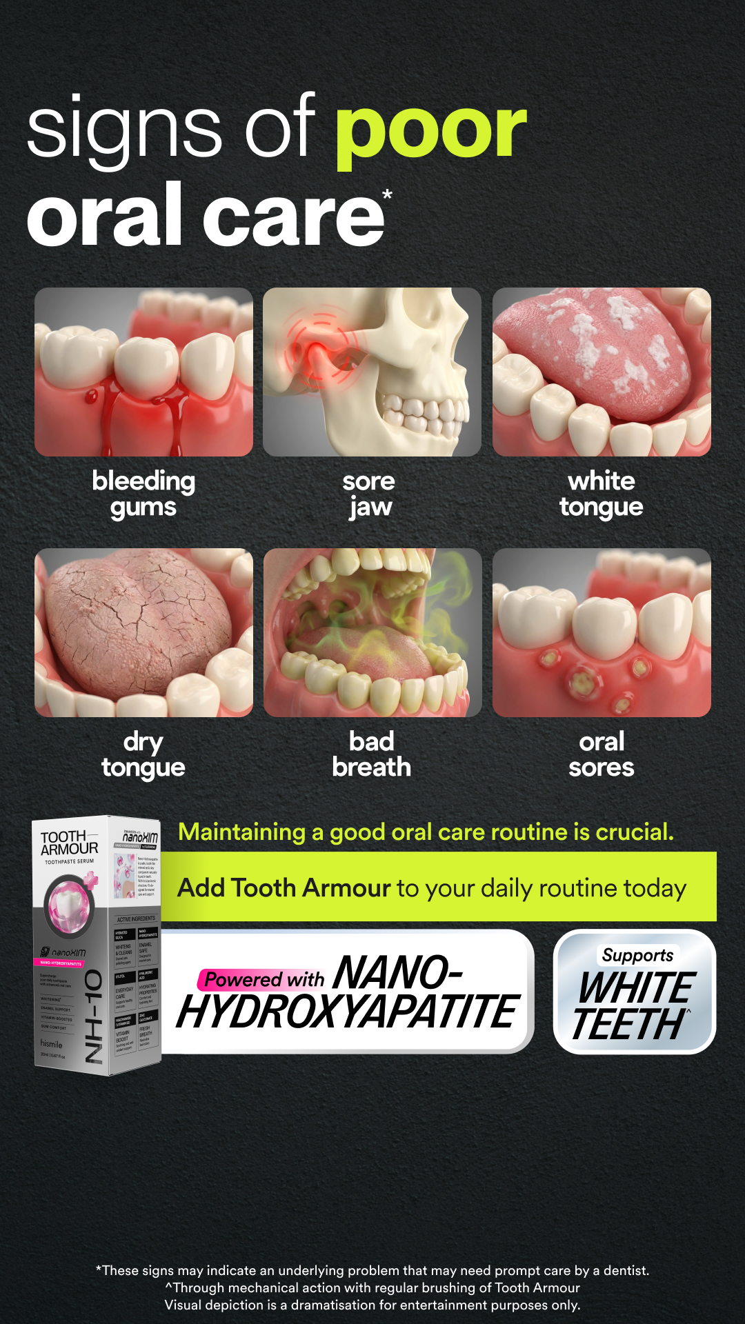 Hismile Facebook ad