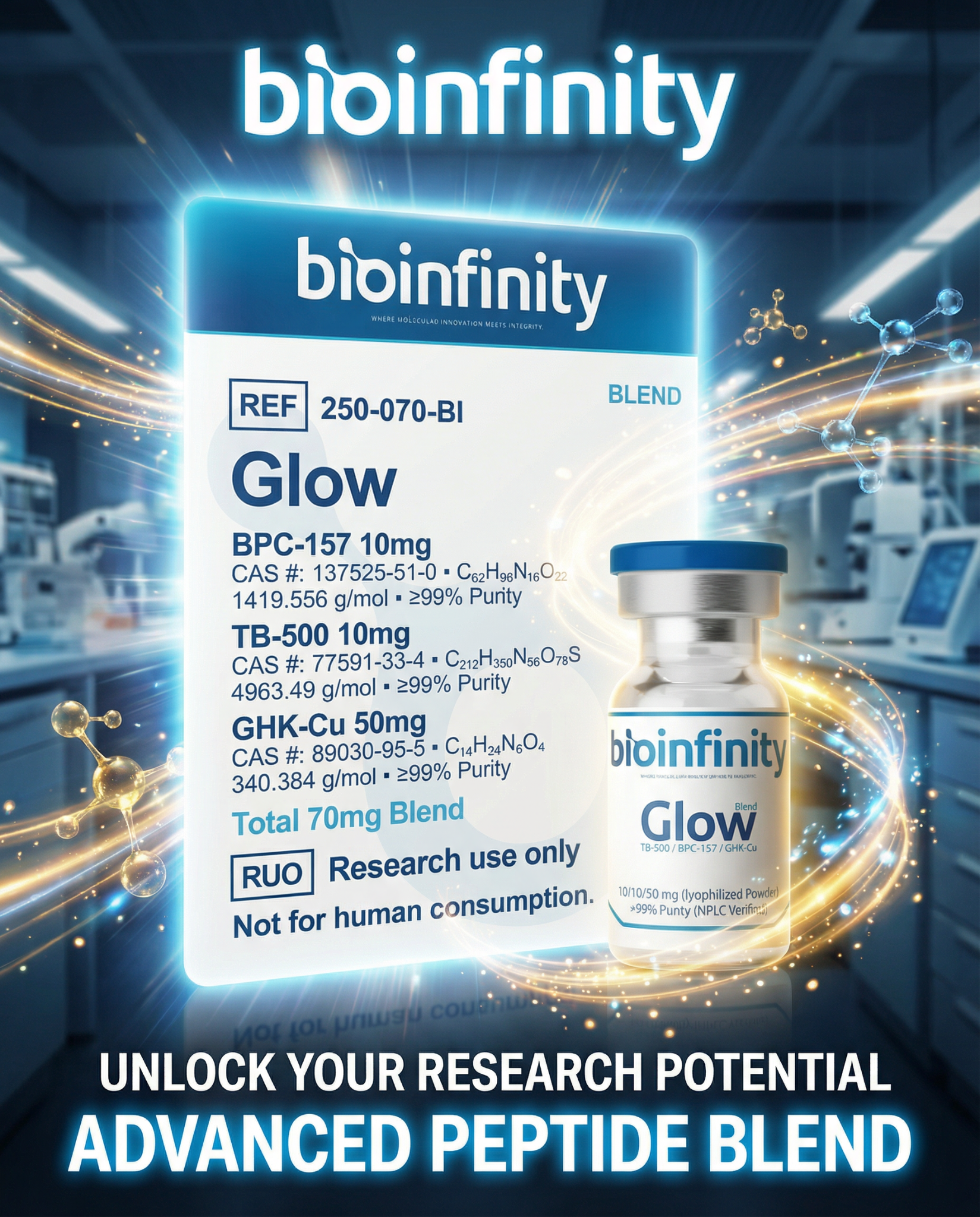 Bio lnfinity Facebook ad: Get 15% Off - Use Code: BIO15