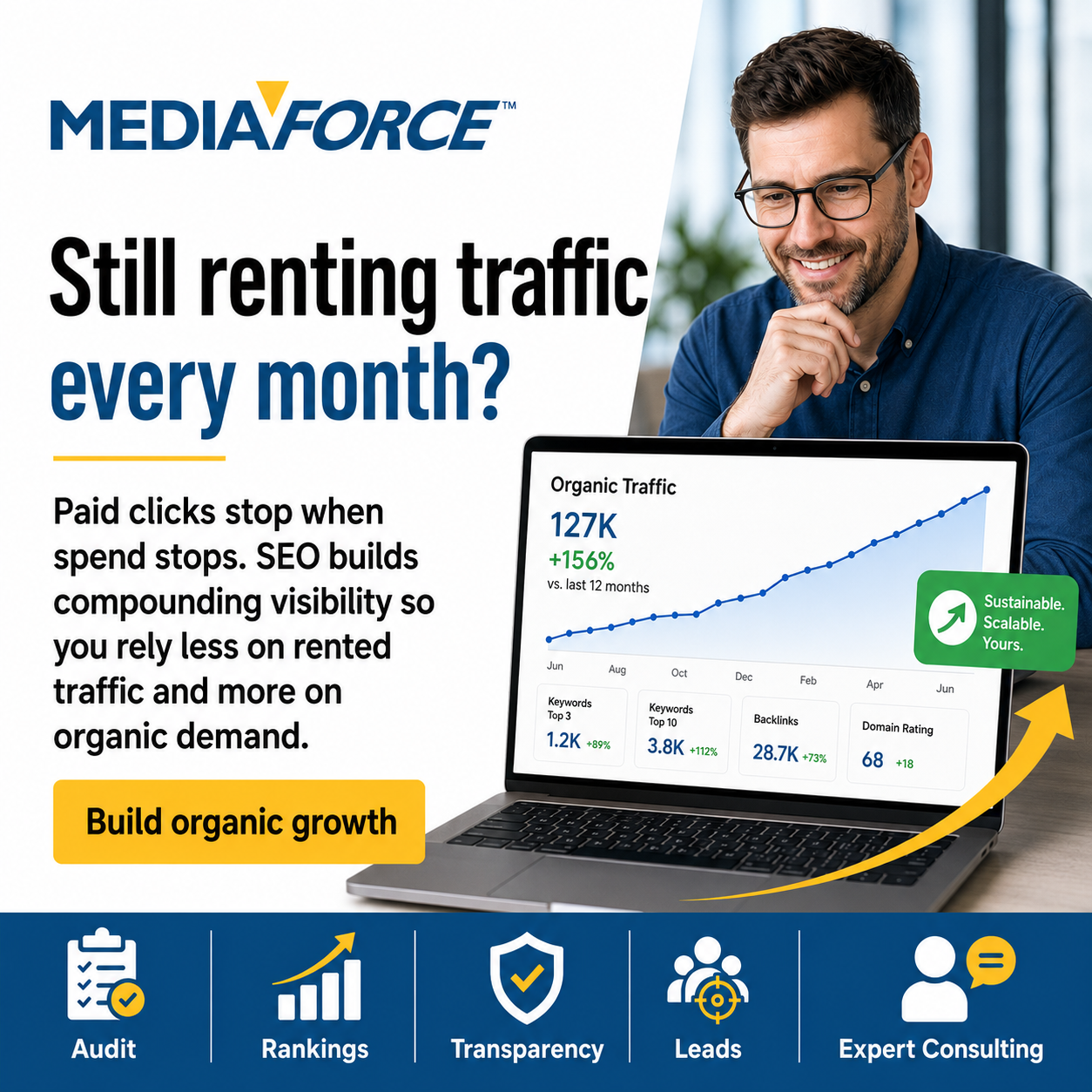 Mediaforce Facebook ad from Jul 12, 2026