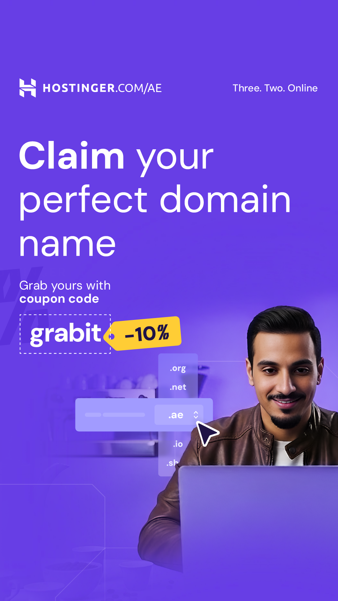 Hostinger Facebook ad