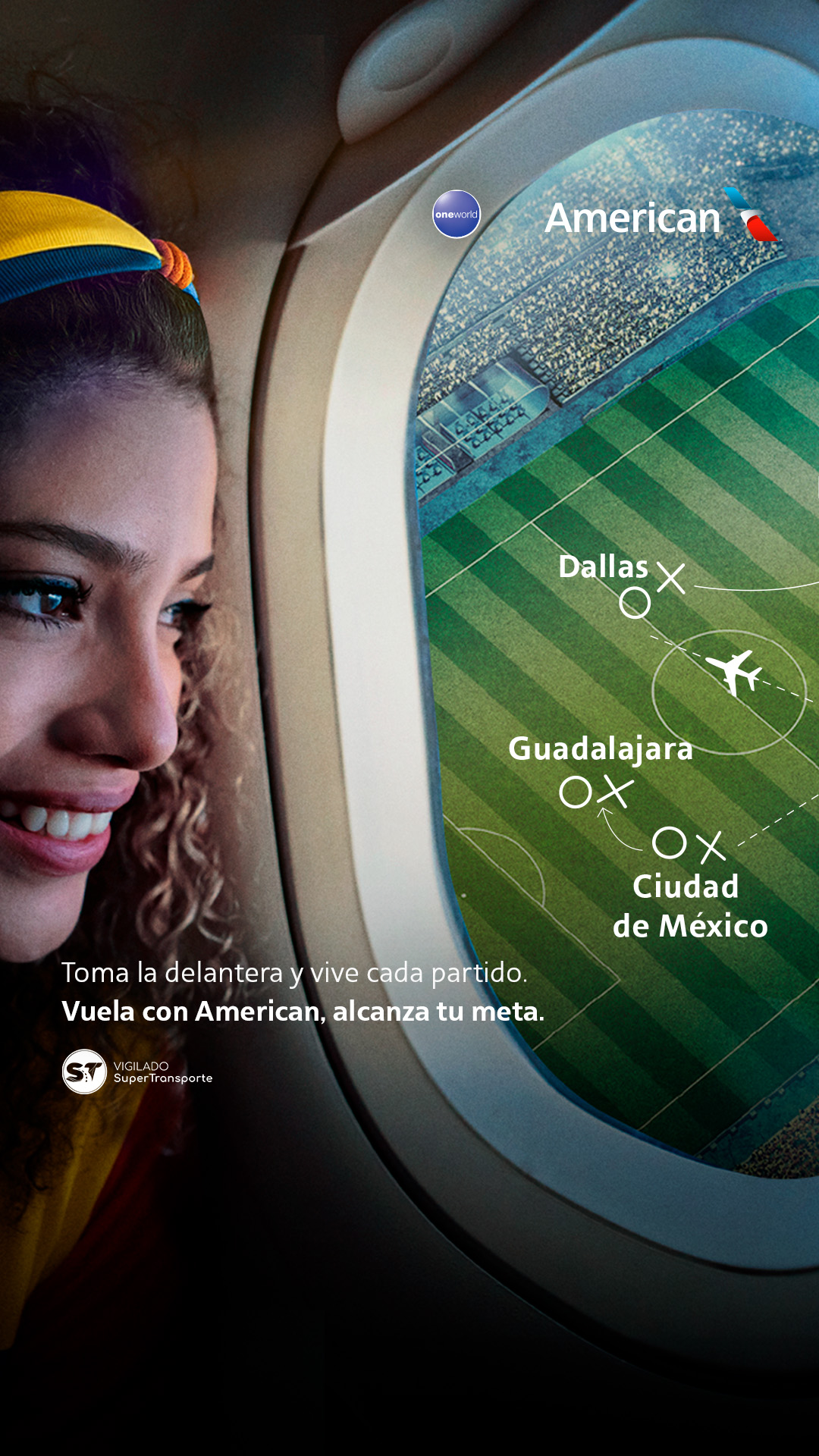 American Airlines Facebook ad