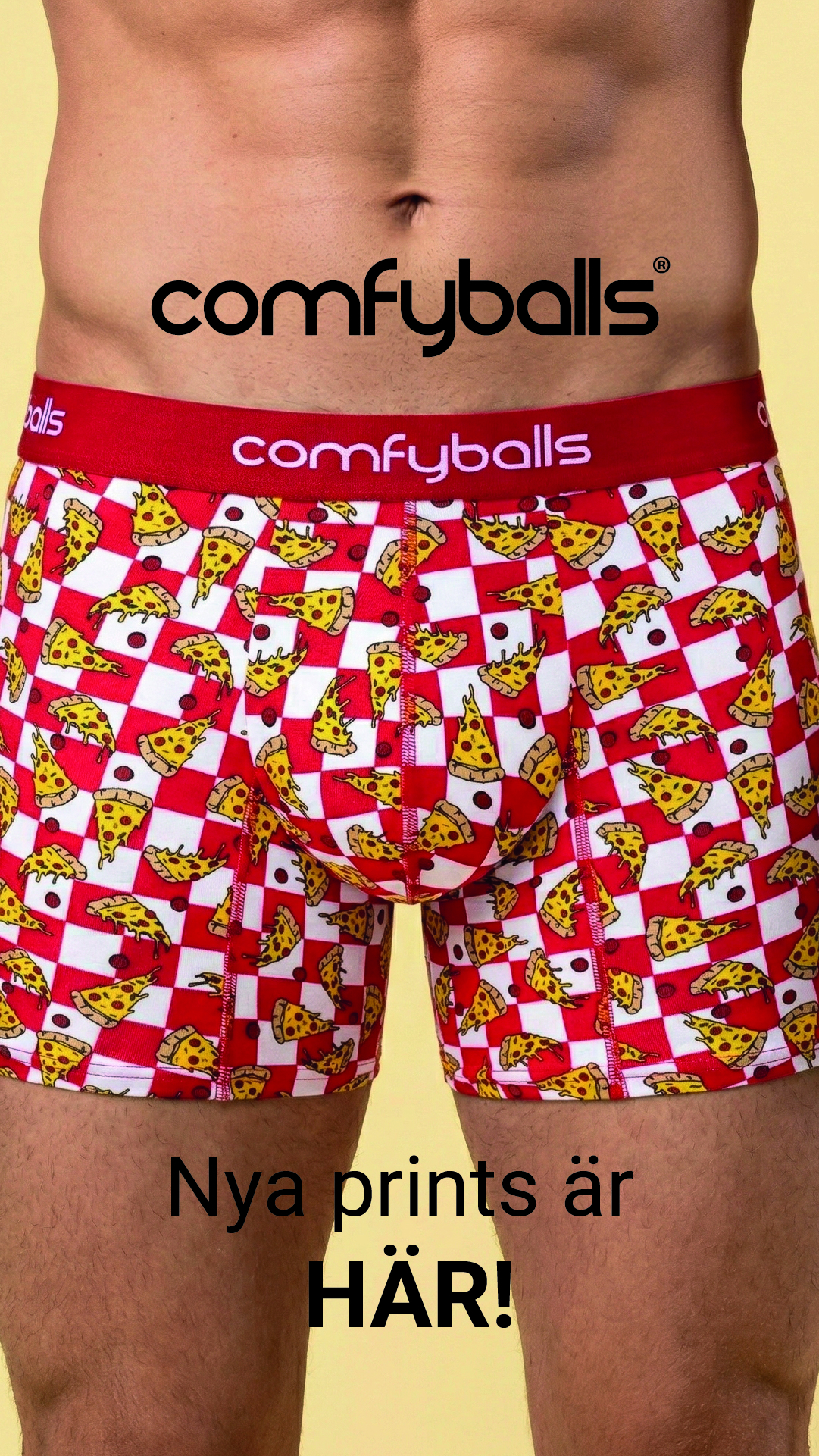 Comfyballs Facebook ad