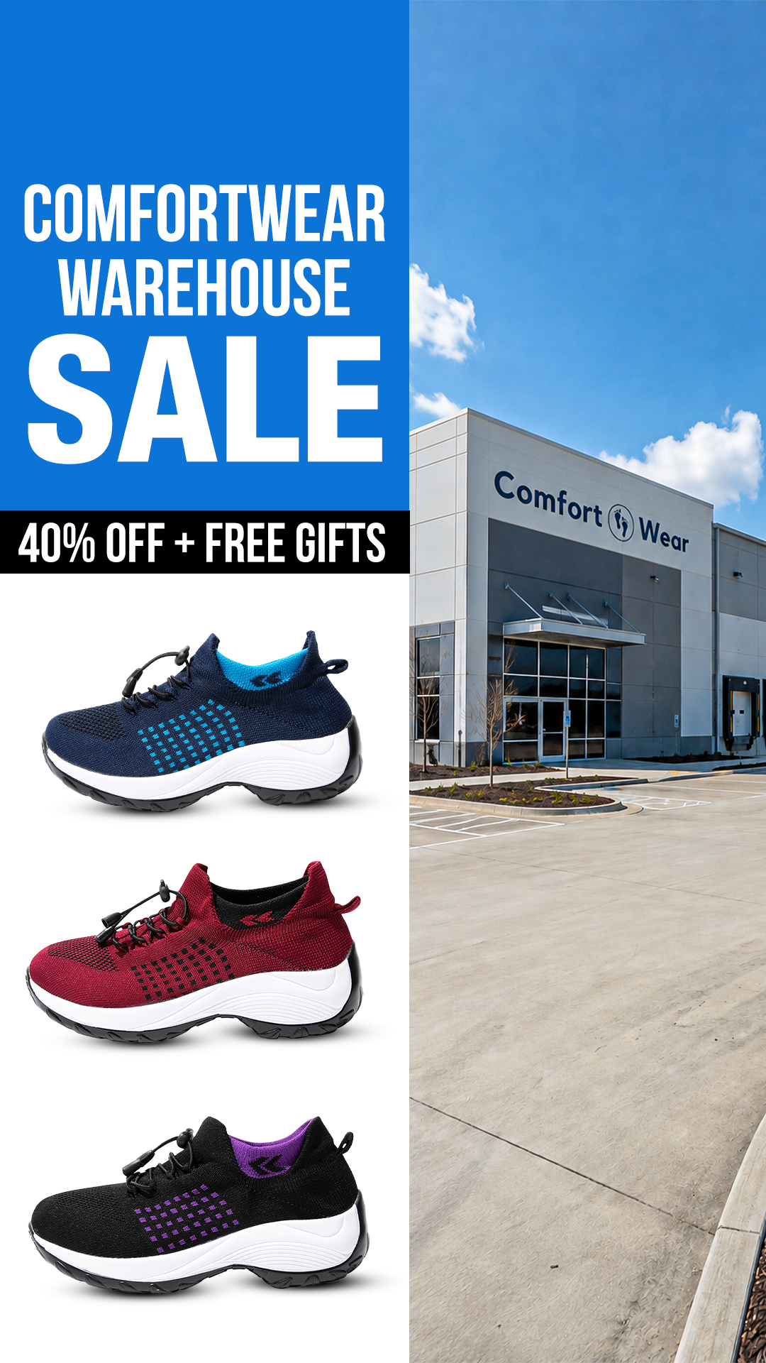 ComfortOrtho Shoes Facebook ad