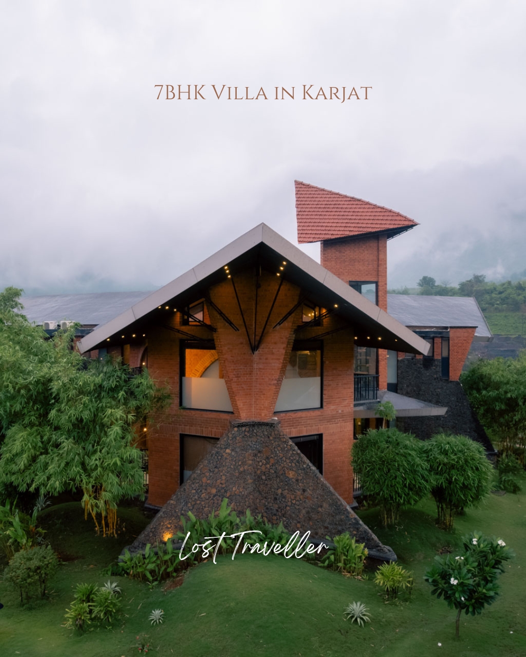 Lost Traveller Villas Facebook ad: ๐๐ง๐ ๐ณ๐ญ๐ต, ๐ฌ๐ผ๐๐ฟ ๐ฆ๐ฒ๐ฟ๐ฒ๐ป๐ฒ ๐๐๐ฐ๐ฎ๐ฝ๐ฒ ๐ถ๐ปโฆ