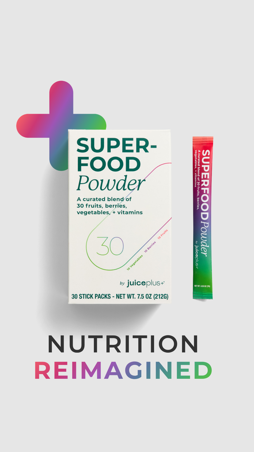Juice Plus+ Facebook ad