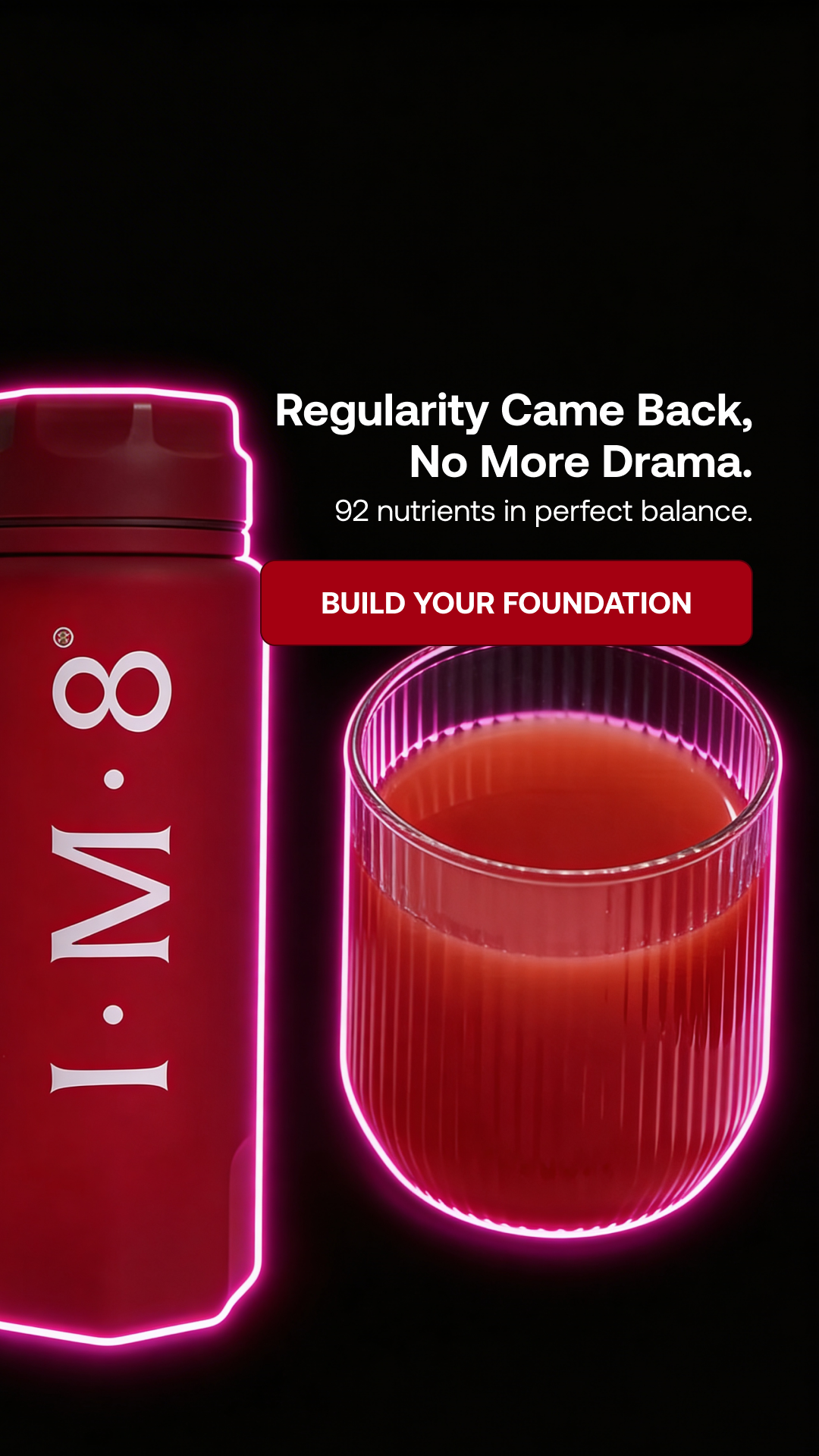 IM8 Health Facebook ad