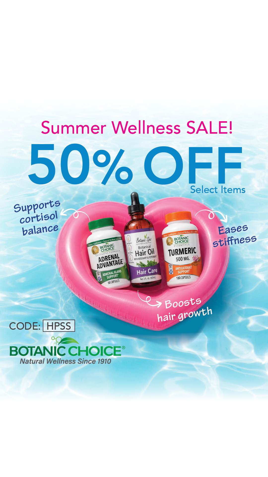 Botanic Choice Facebook ad