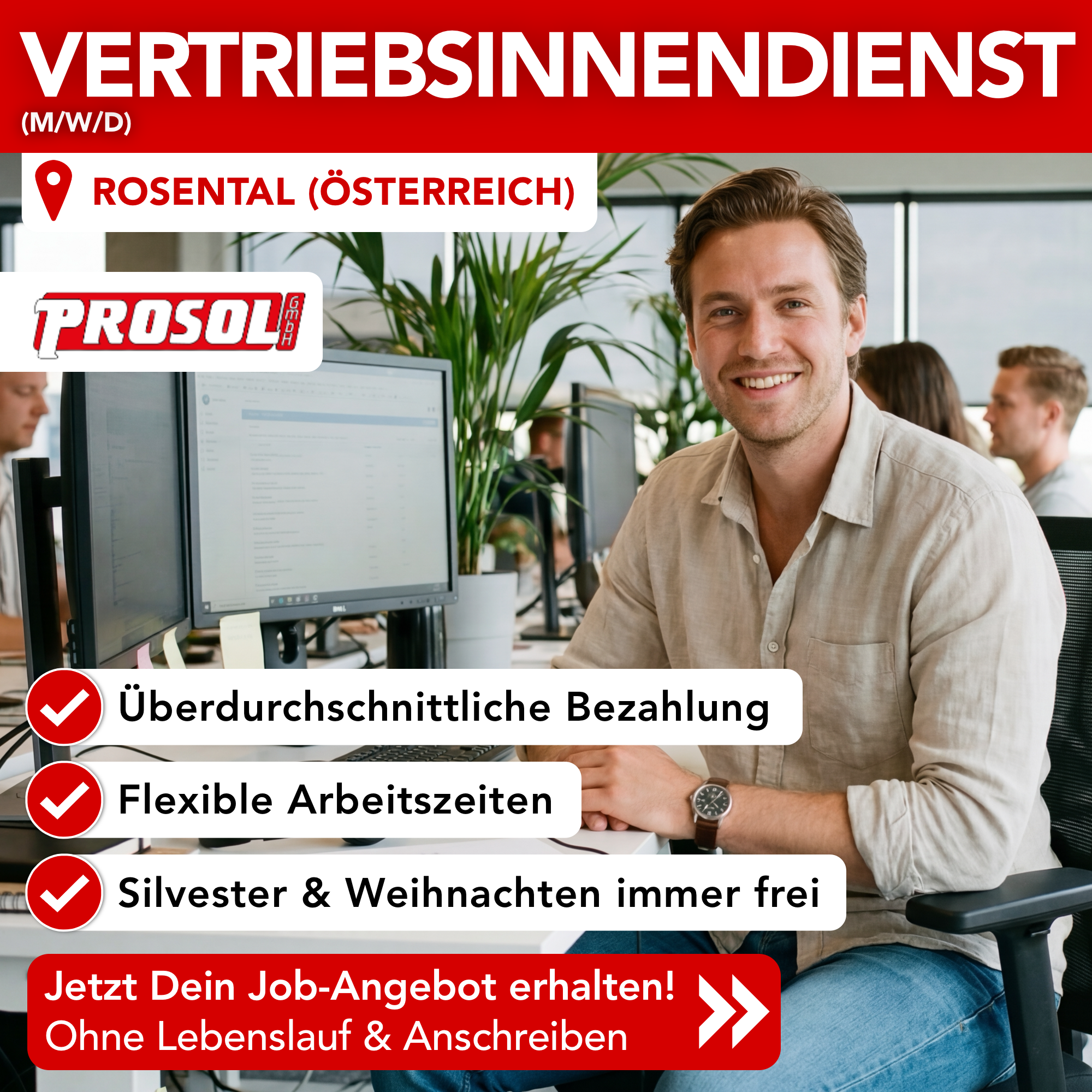 Jobs im Handwerk Facebook ad