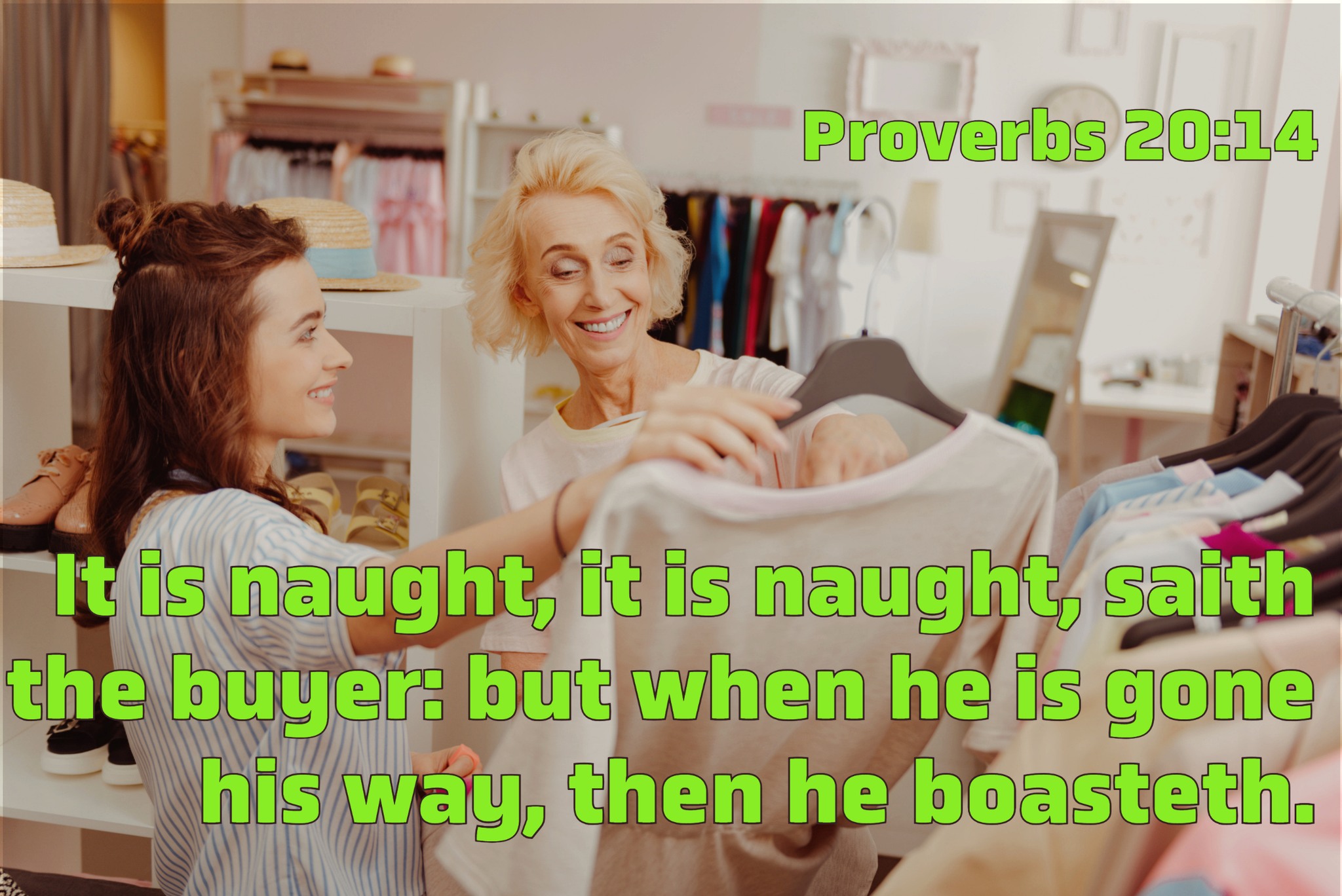 Wisdom of Solomon's Proverbs Facebook ad