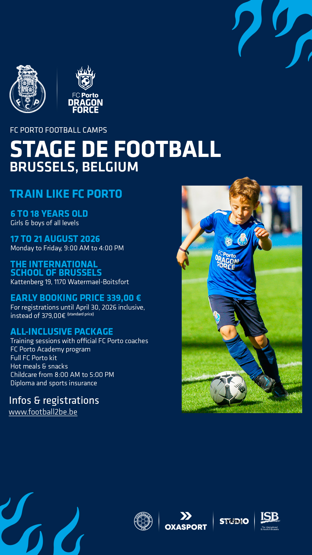 Football2Be Facebook ad from Apr 22, 2026