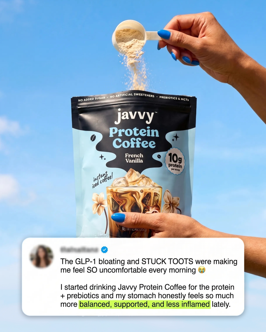 Javvy Facebook ad