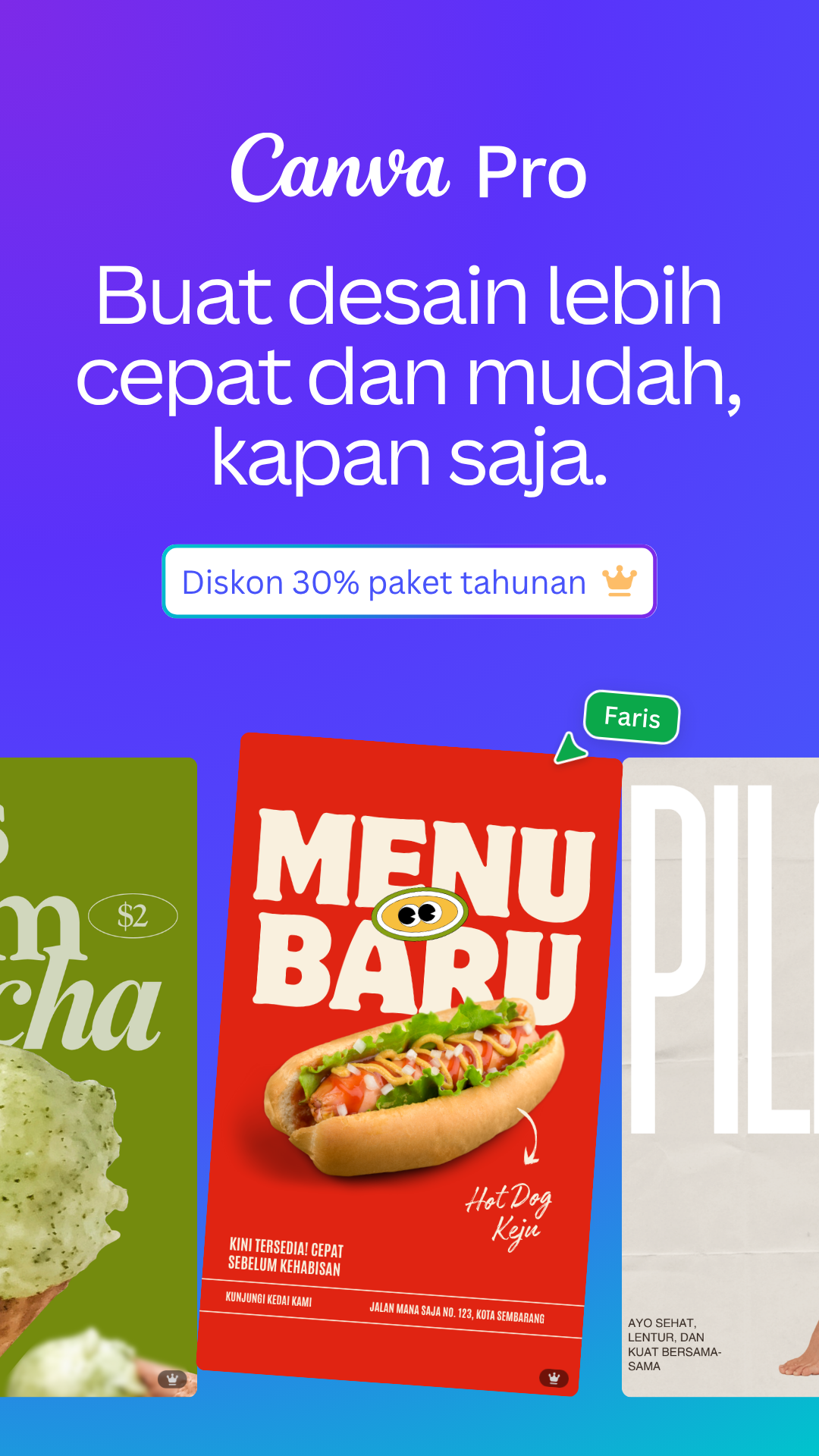 Canva Facebook ad