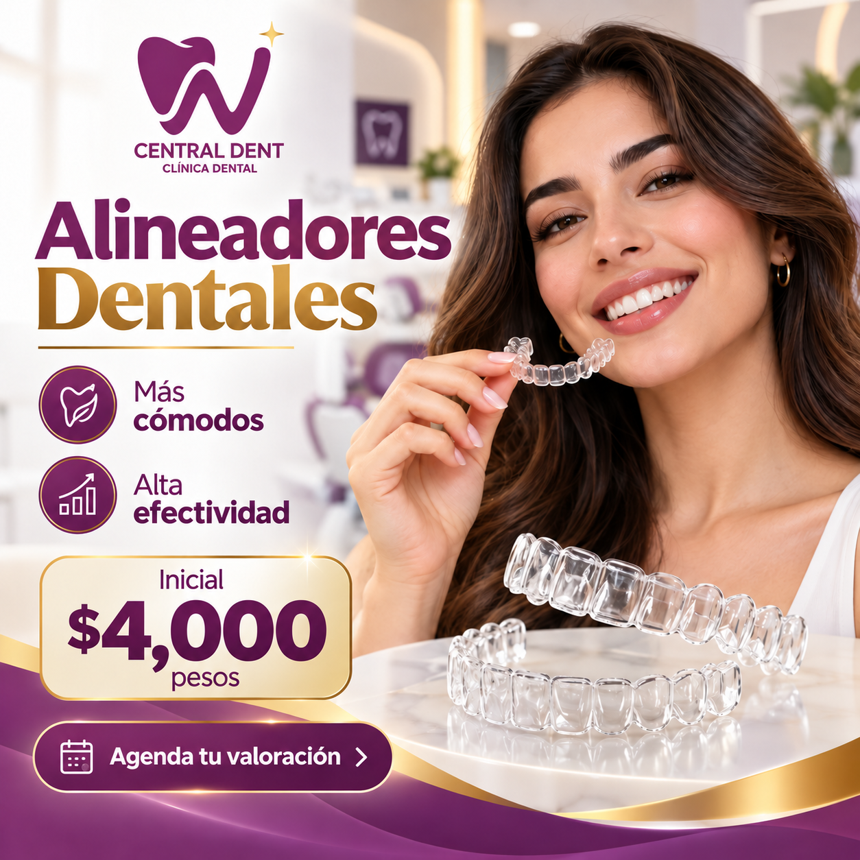 Central Dentmx Facebook ad: Agenda Aquí