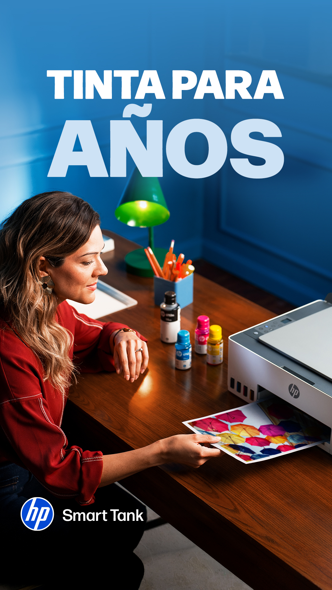 HP Argentina Facebook ad: Impresión fácil y confiable