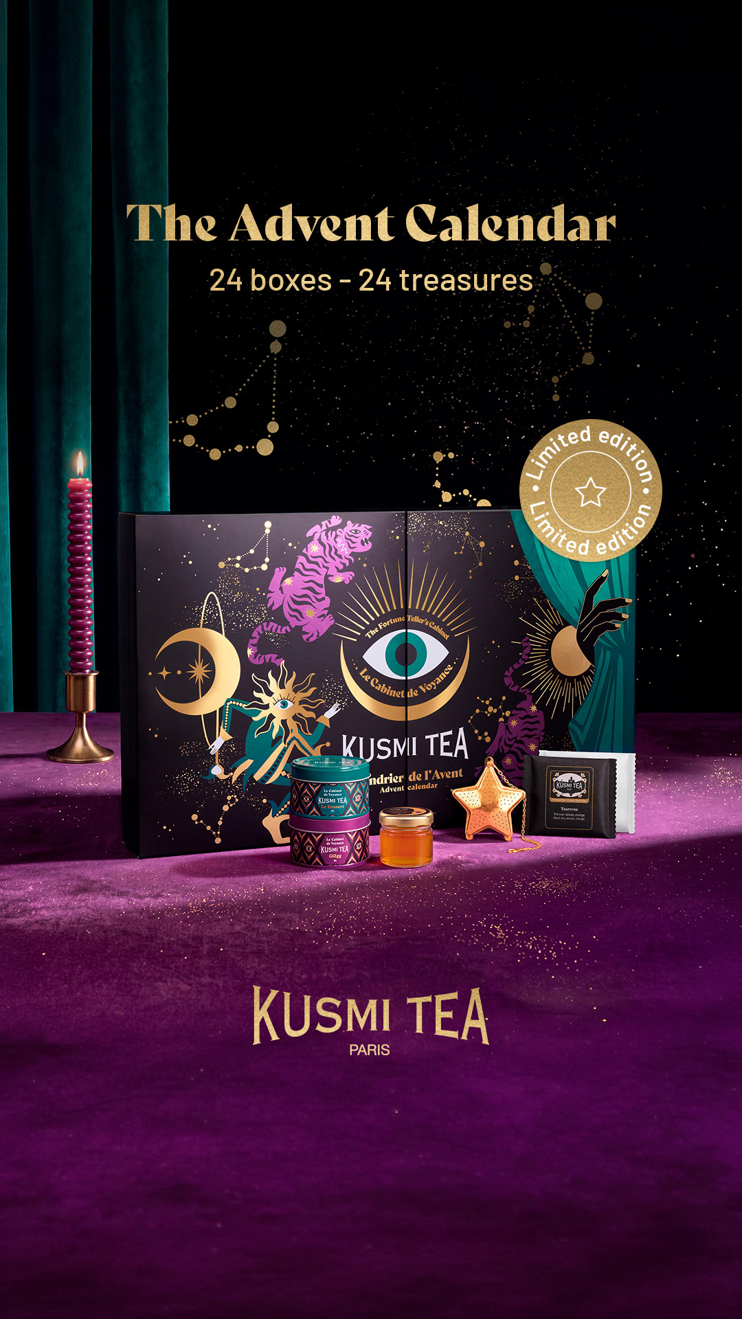 Kusmi Tea Paris Facebook ad: LIMITED EDITION