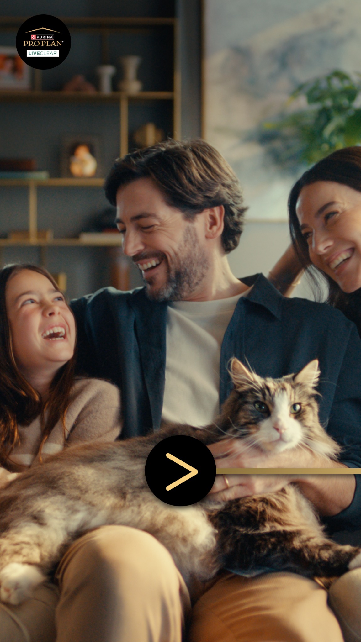 ProPlan France Facebook ad: Vivez près de votre compagnon à quatre pattes…