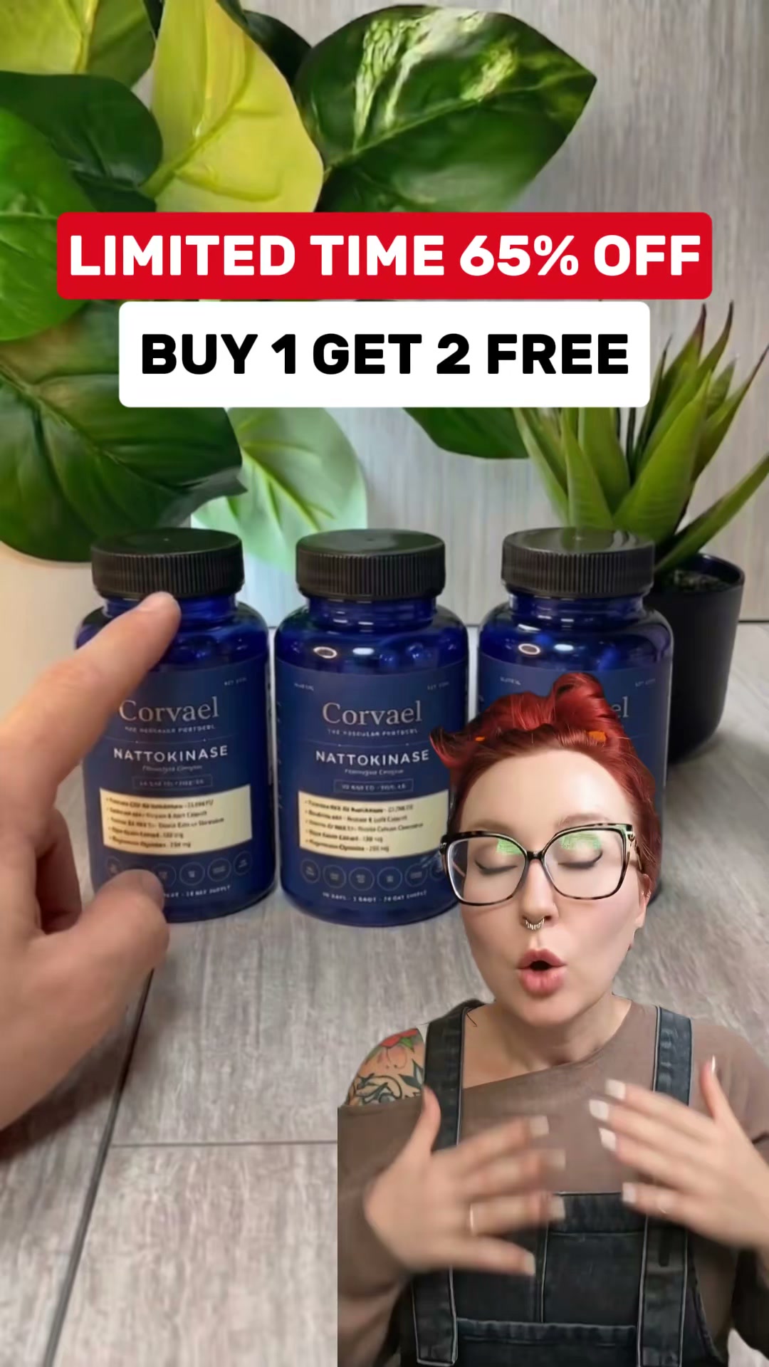 Heart Health Journal Facebook ad: Dissolve The Fibrin Your Doctor Won't
