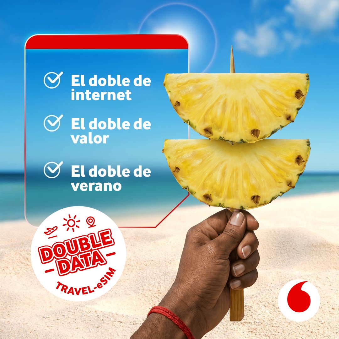 Vodafone Travel eSIM Facebook ad