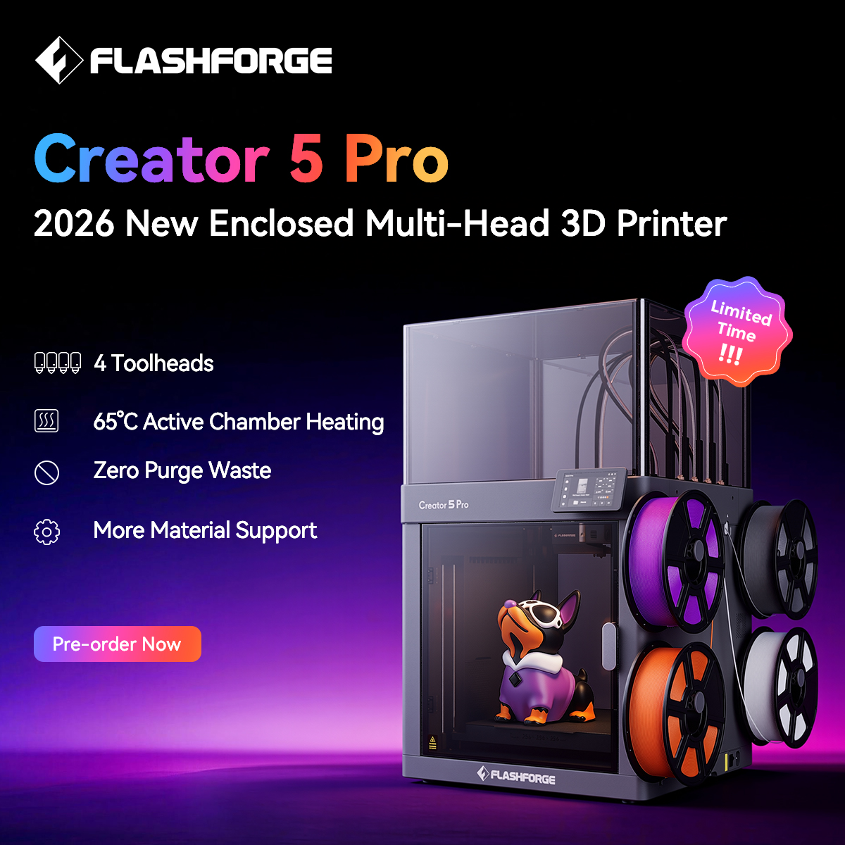 Flashforge Facebook ad