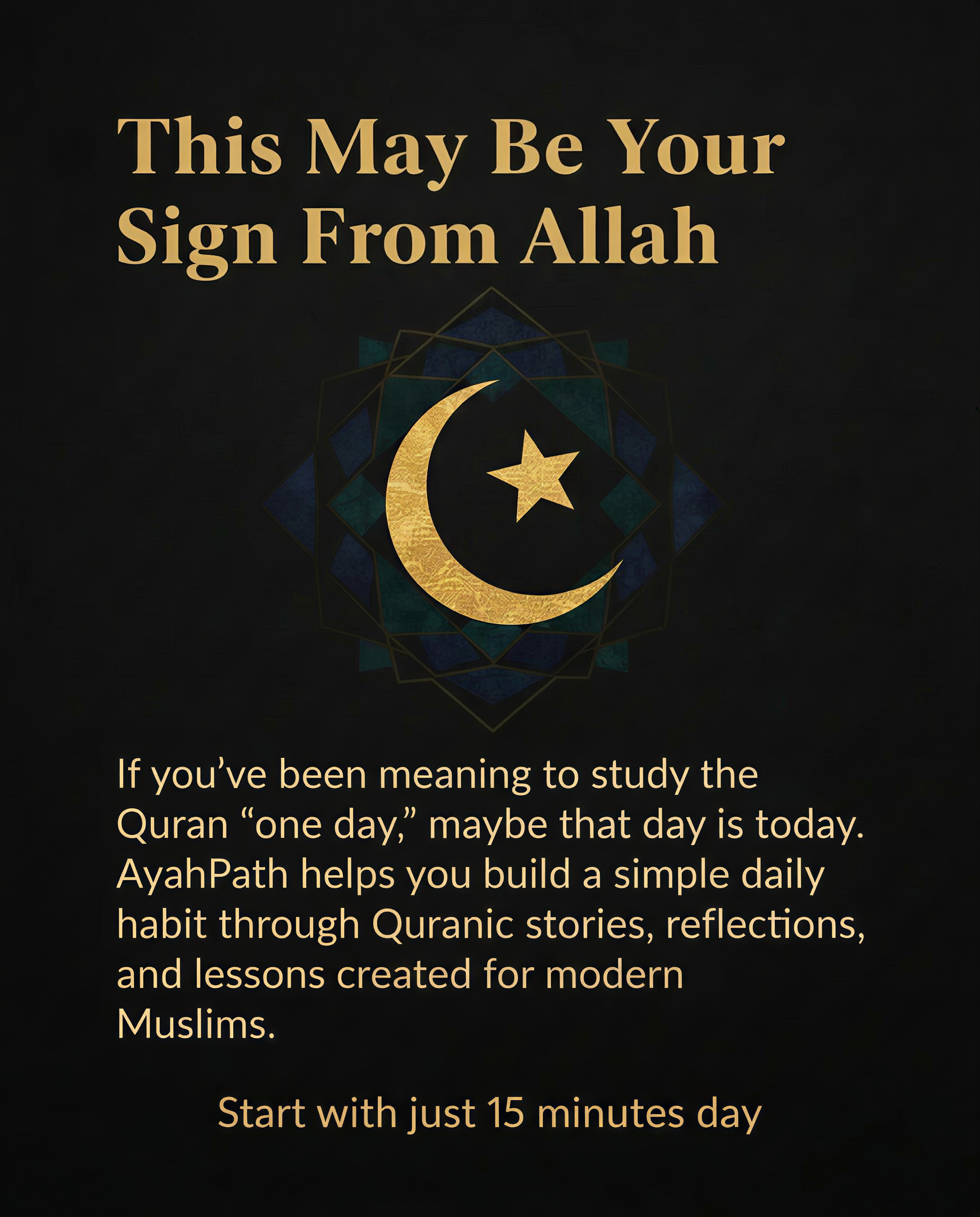 Imam Advice Daily Facebook ad