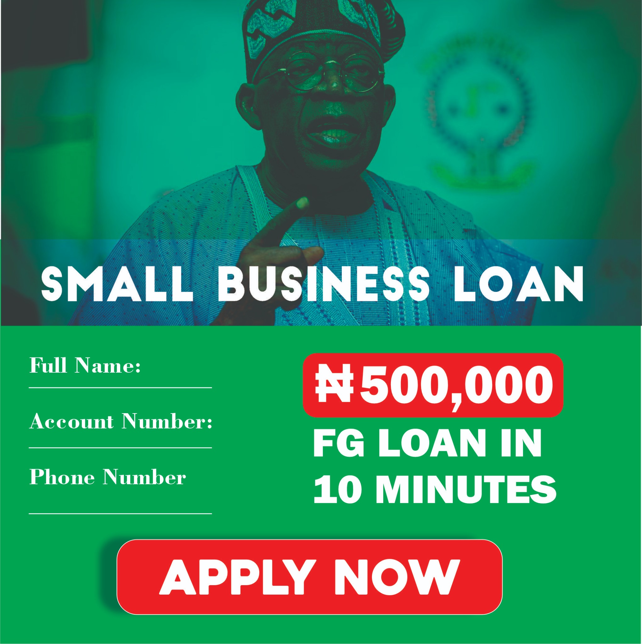 Opportunity Guide Facebook ad: Bashin Kasuwanci na ₦500K daga Gwamnati