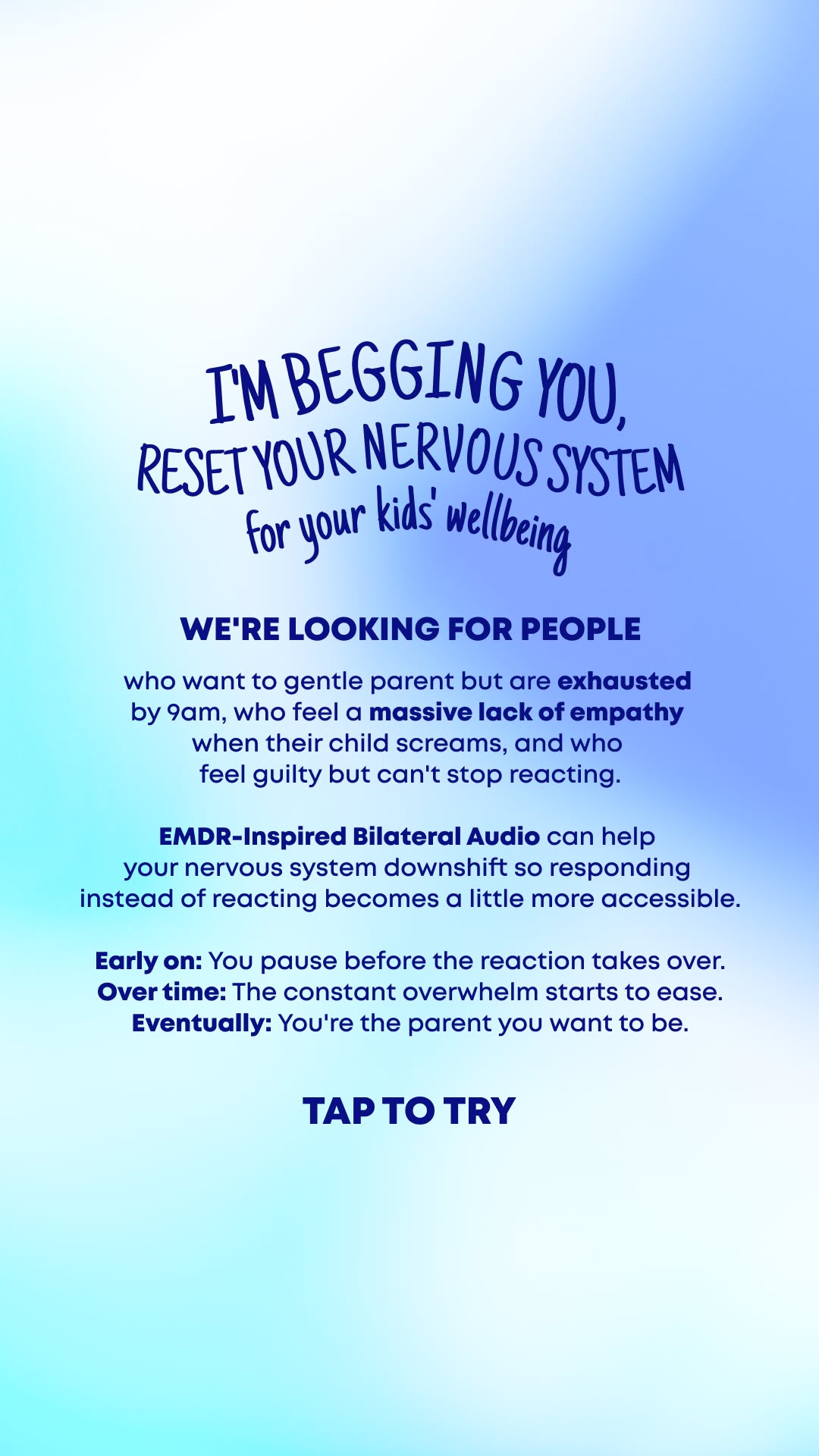 Calm Facebook ad