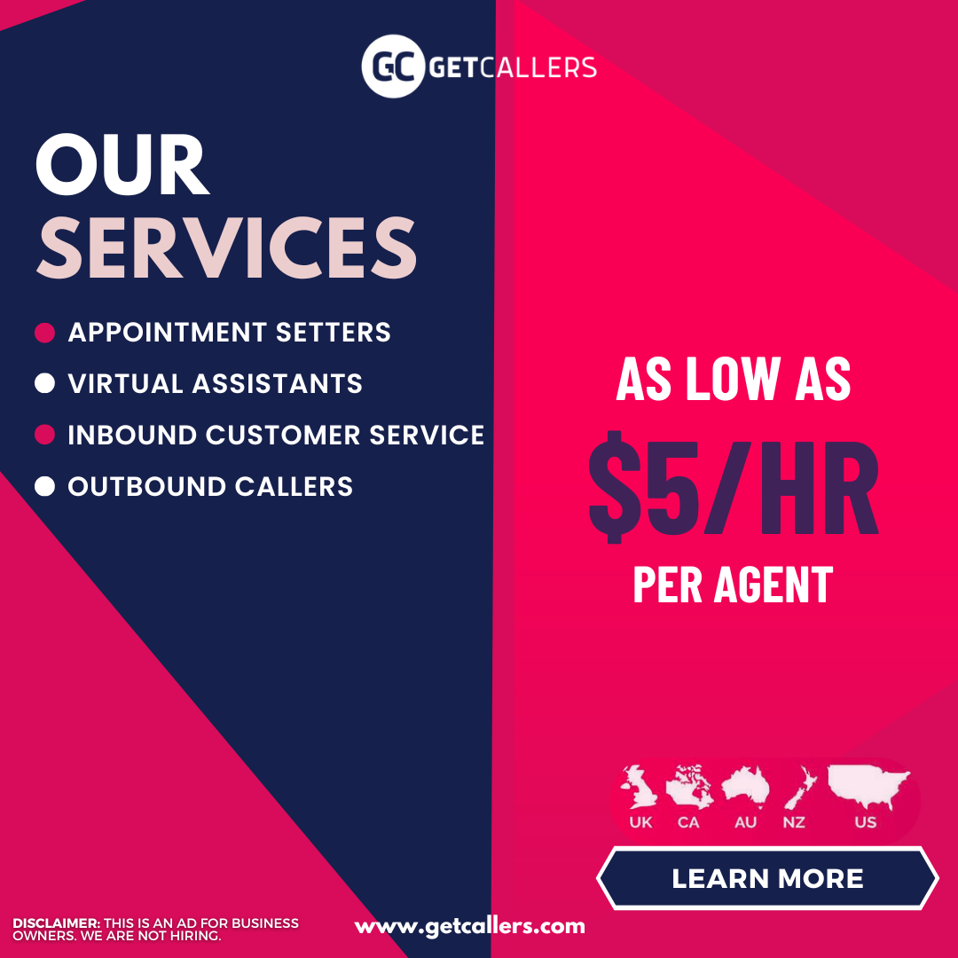 GetCallers Facebook ad