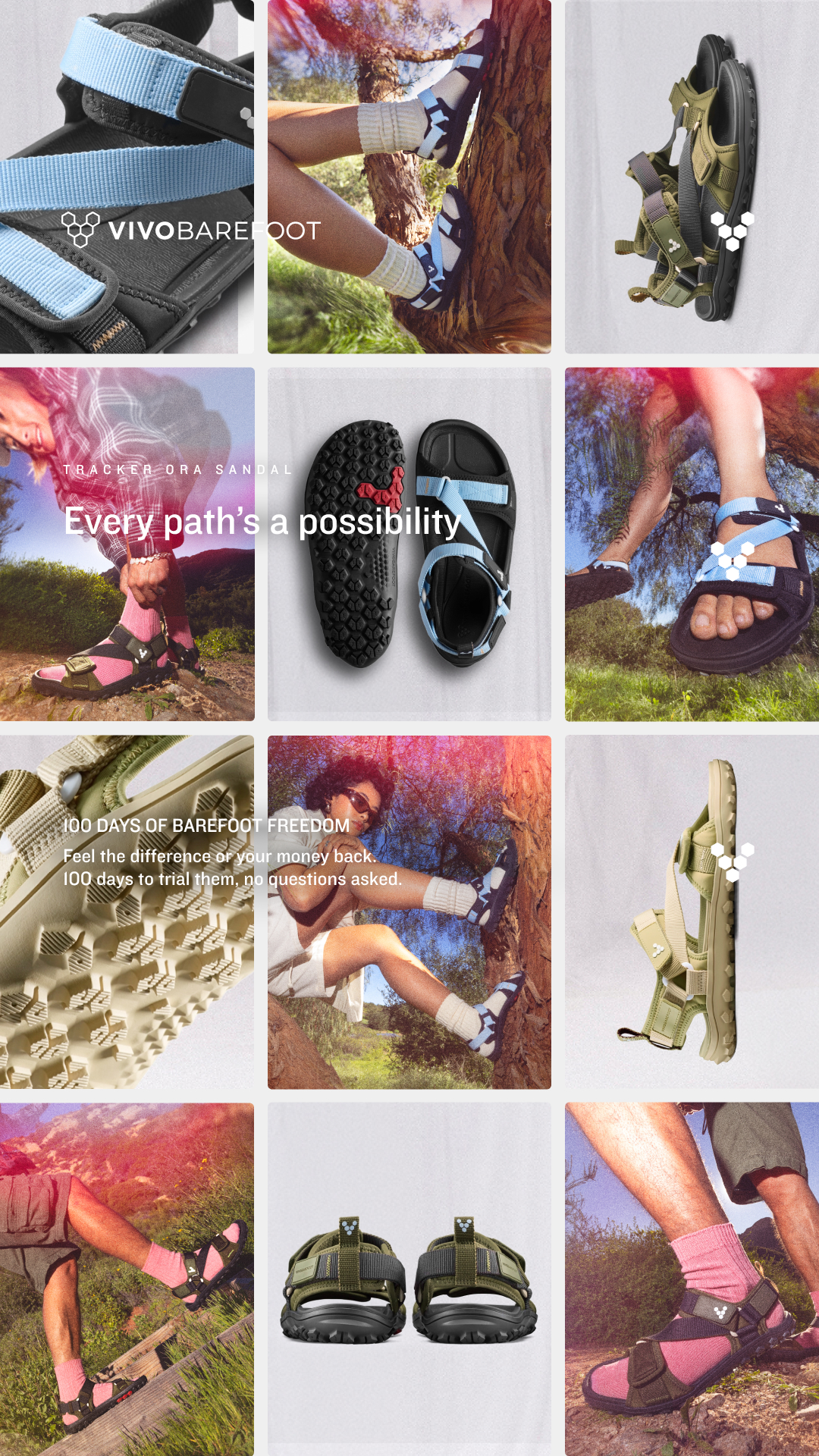 Vivobarefoot Facebook ad