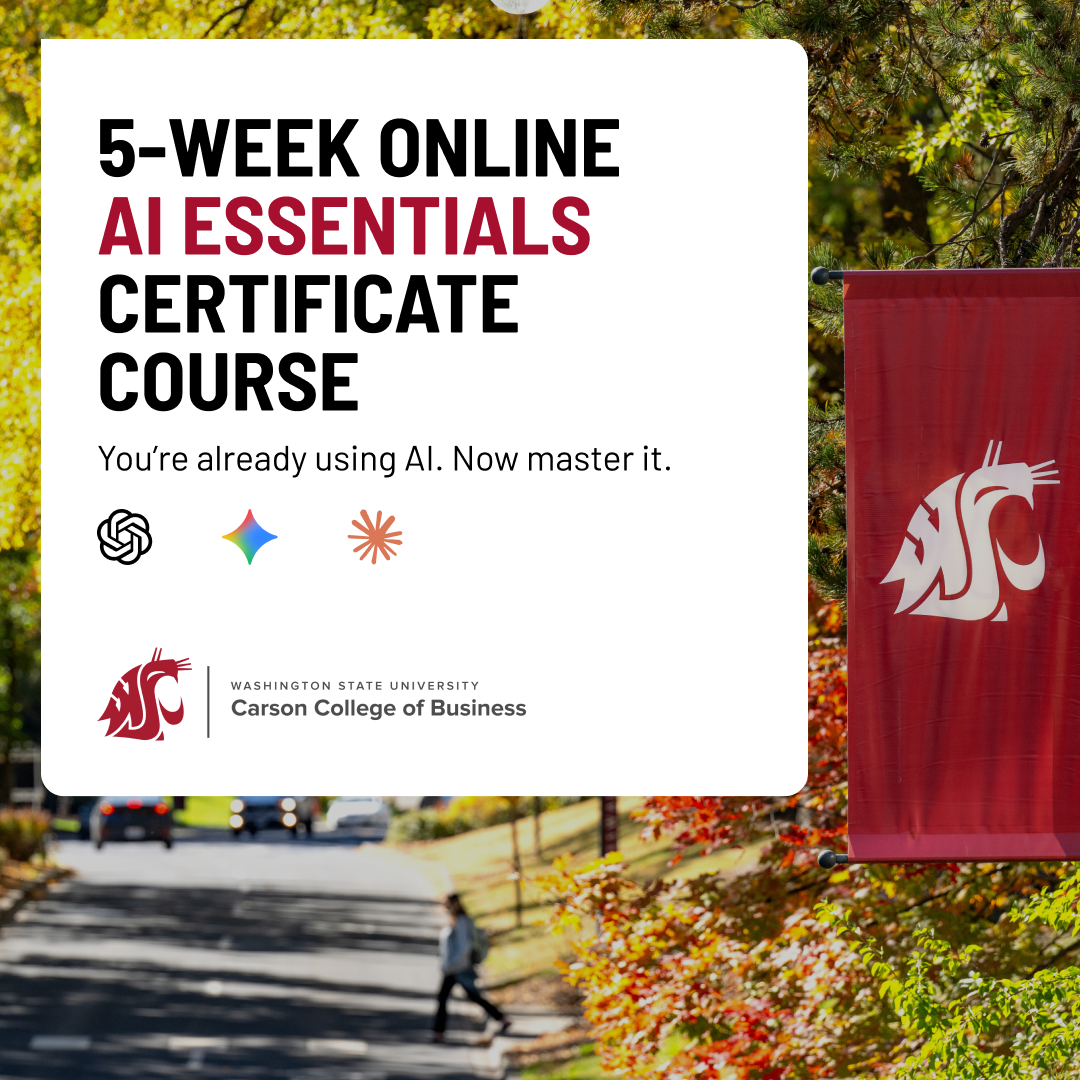 WSU Carson College of Business Facebook ad