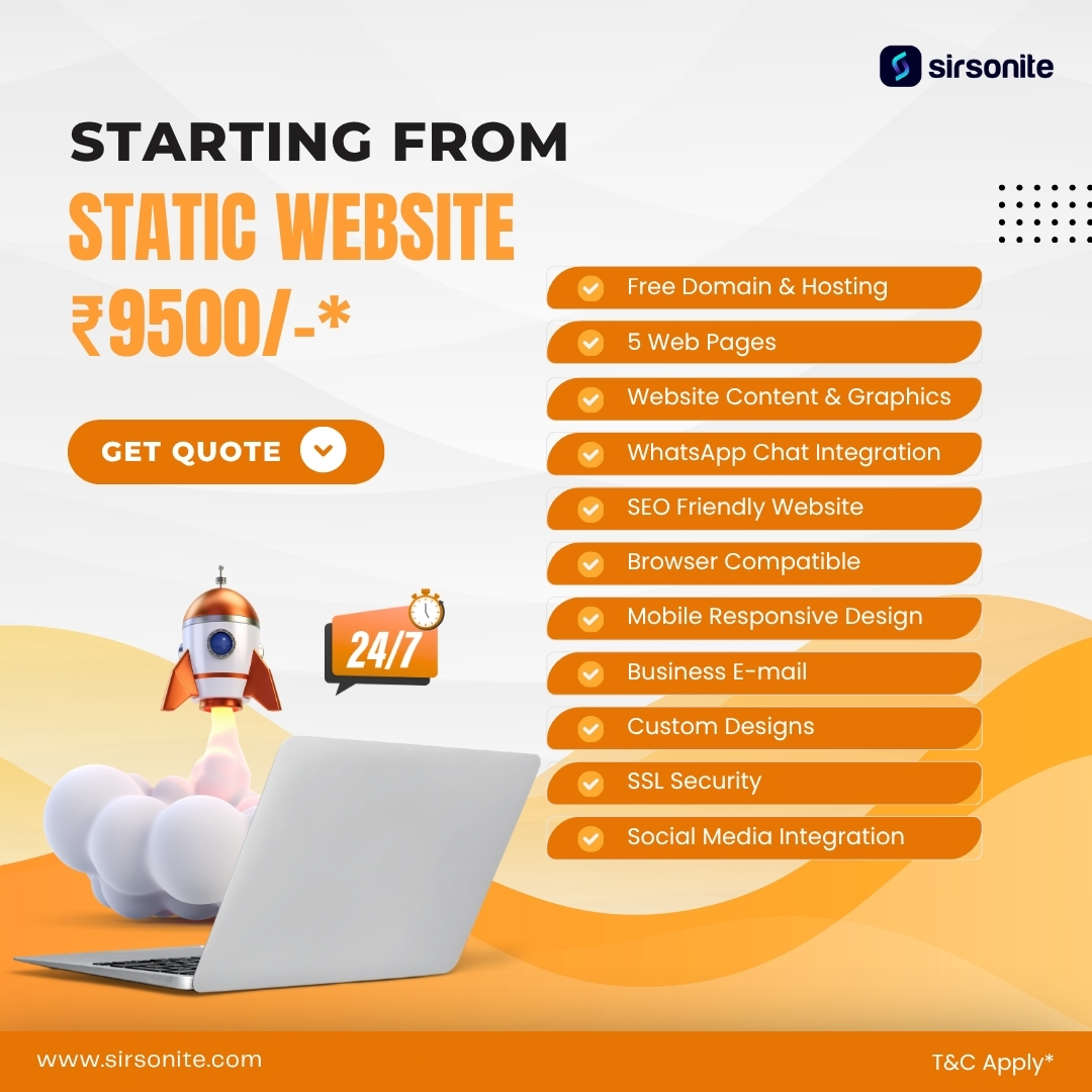 Sirsonite Solutions Pvt. Ltd. Facebook ad: Ready to Take Your Business Online?