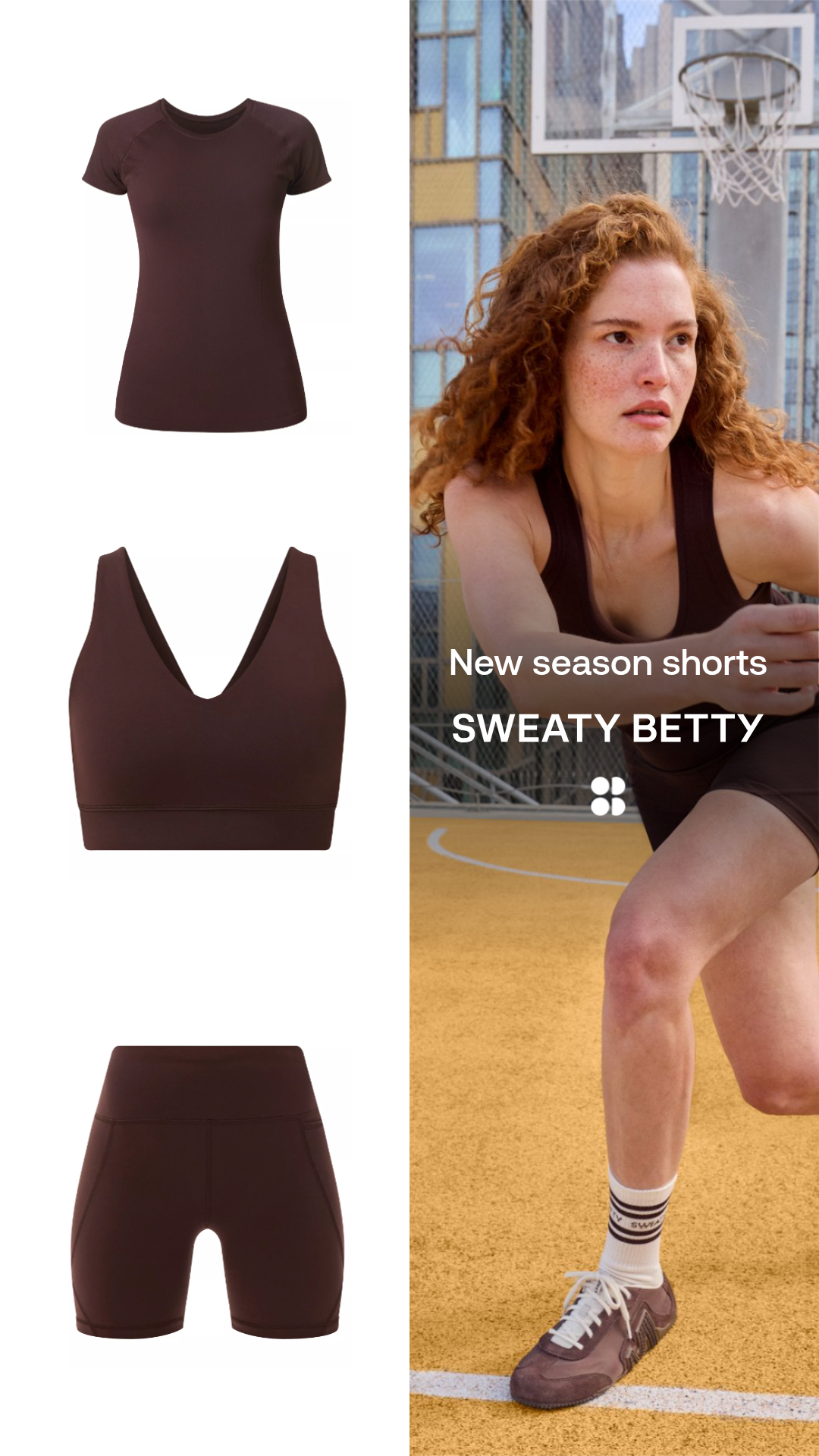 Sweaty Betty Facebook ad
