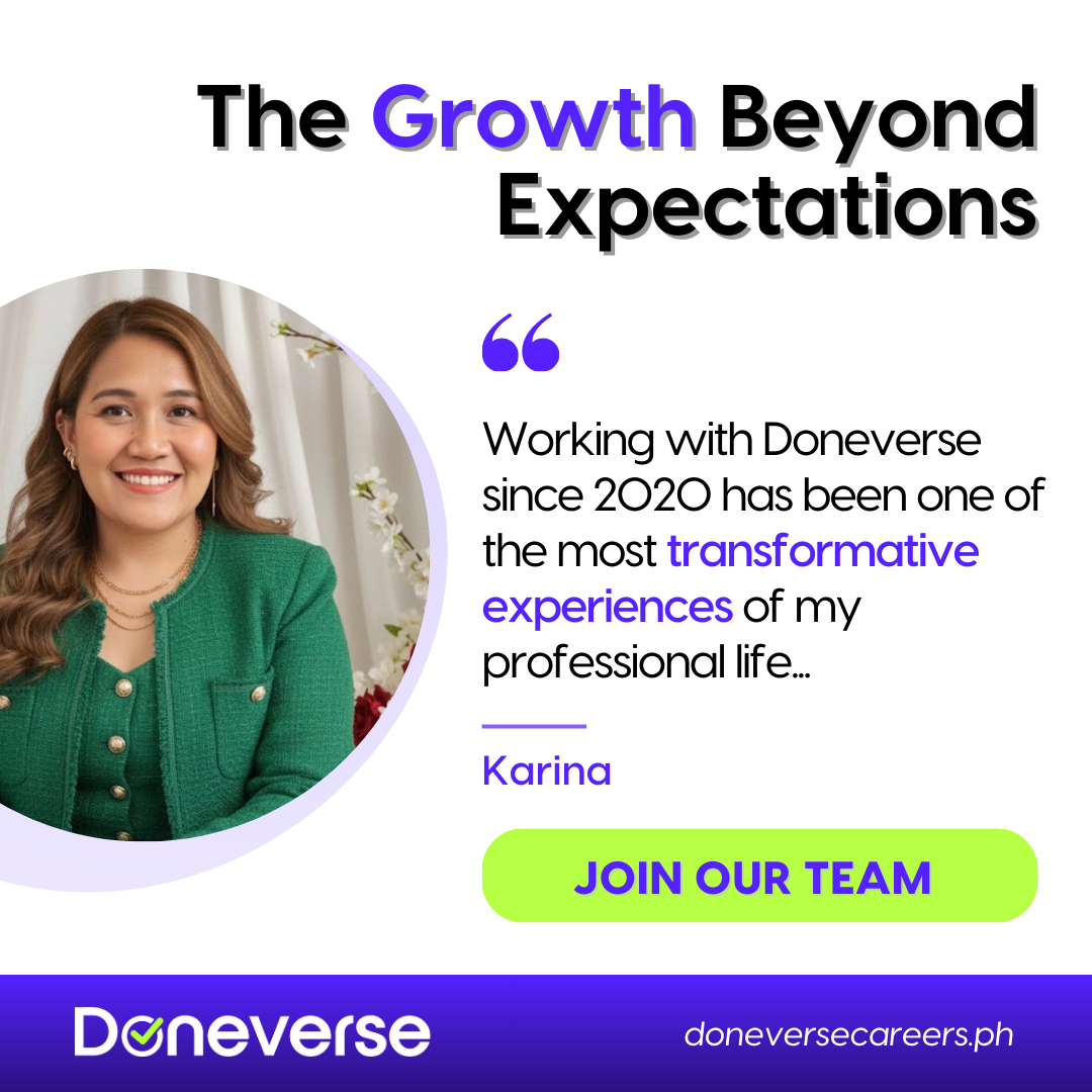 Doneverse - Careers Facebook ad