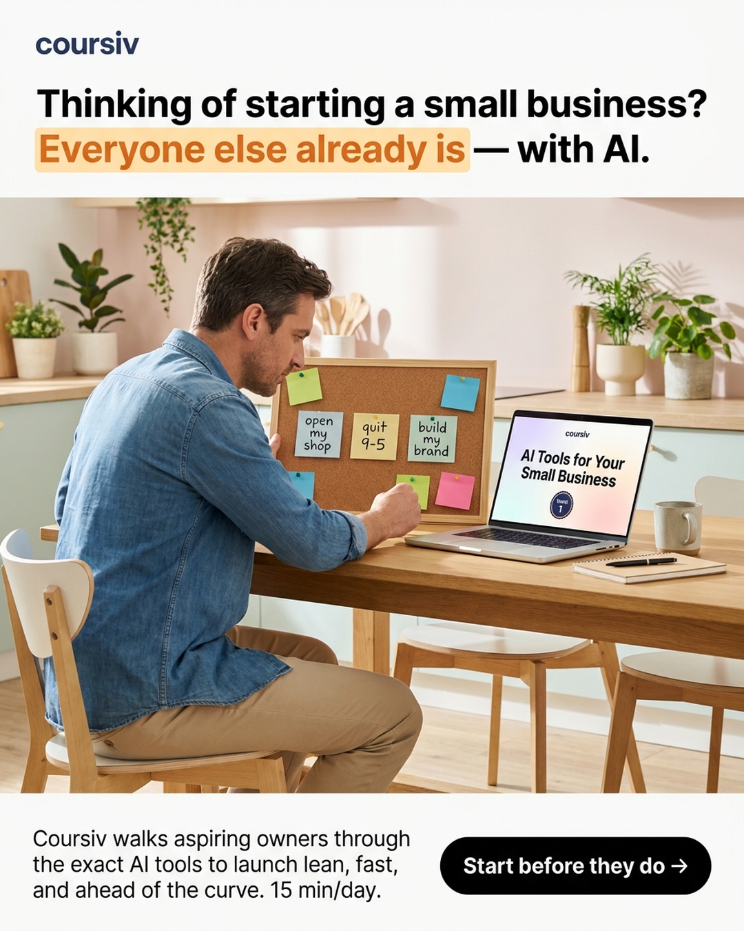 AI Made Simple Facebook ad