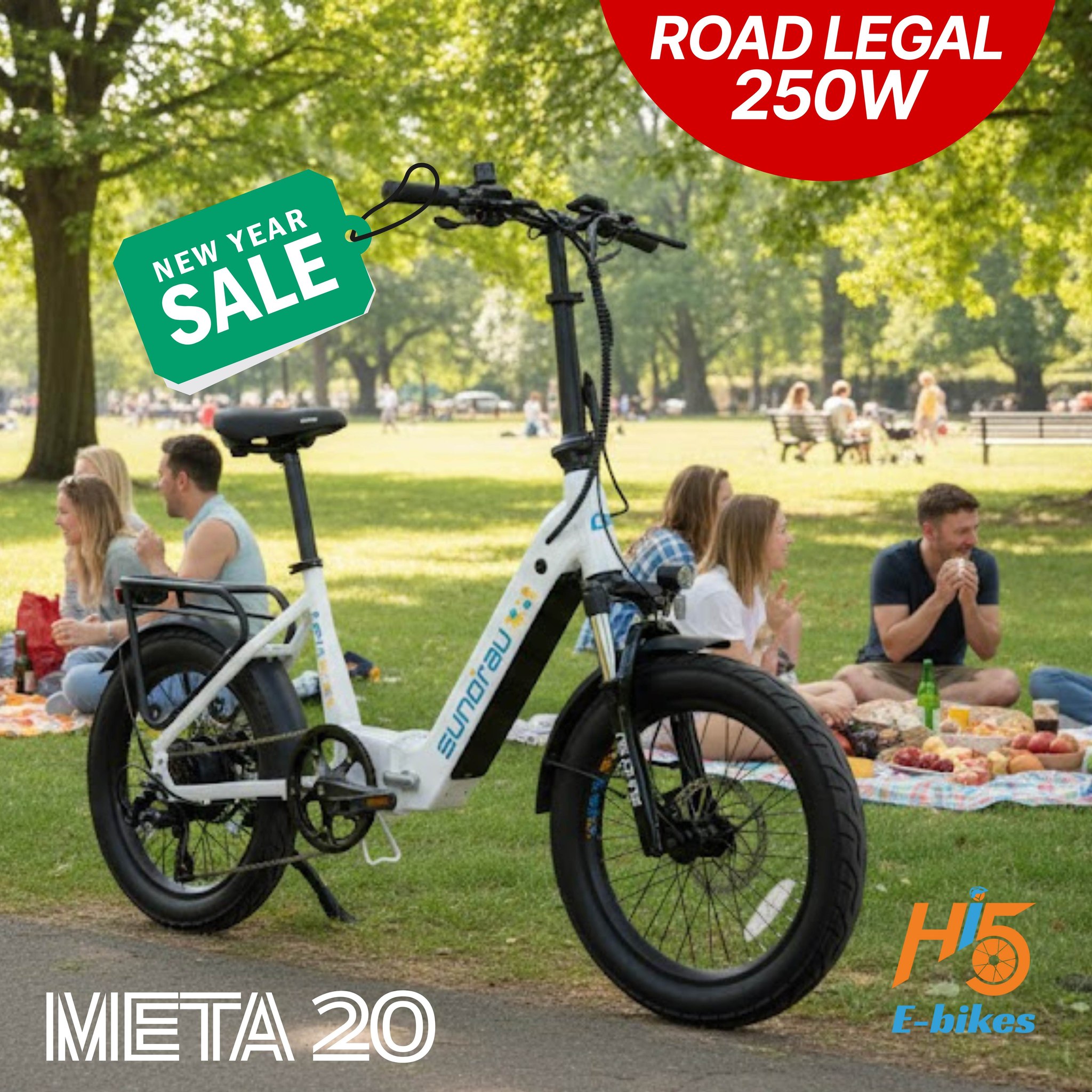 HI5 E-Bikes Facebook ad: Explore our latest collection of Road Legal e-bikes