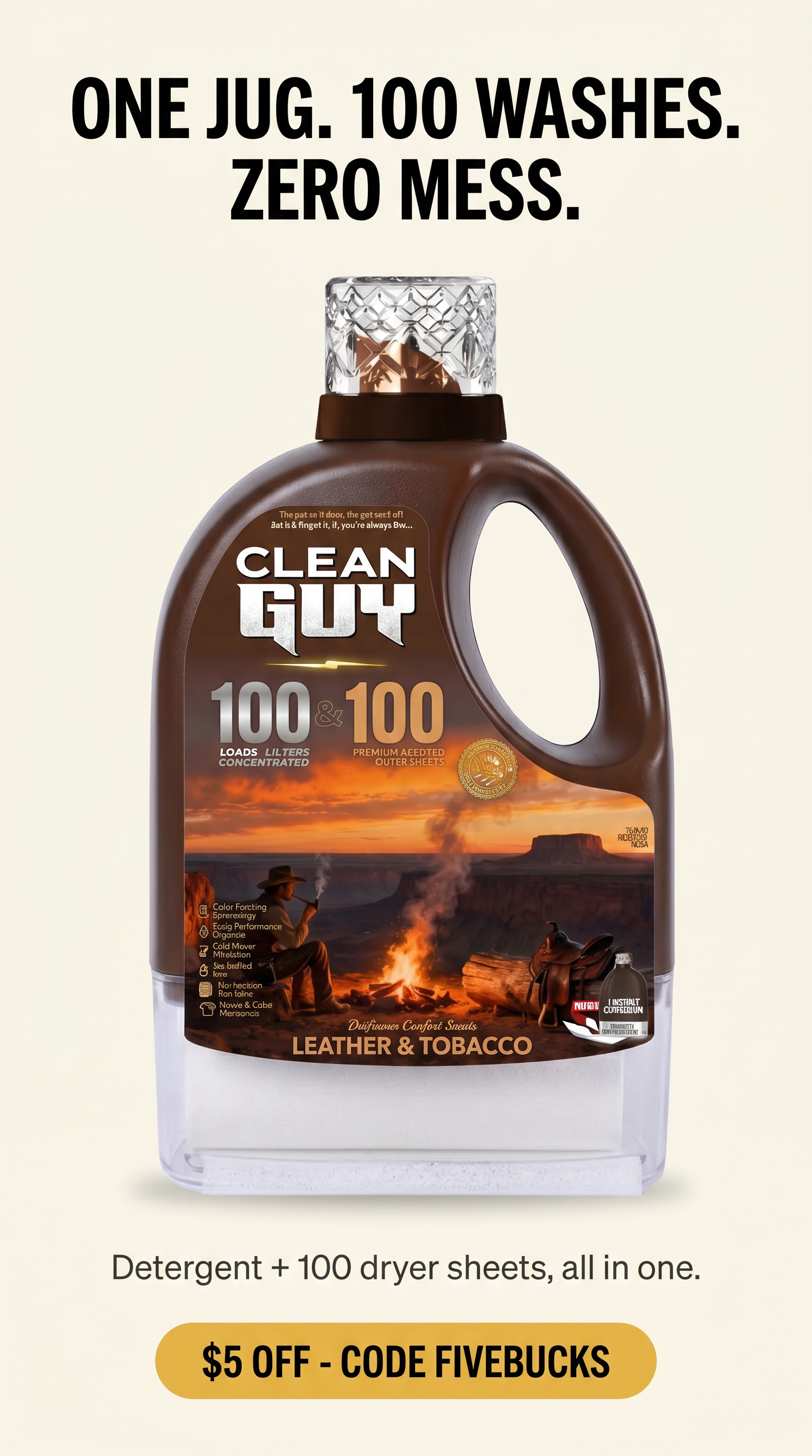 Clean Guy Facebook ad