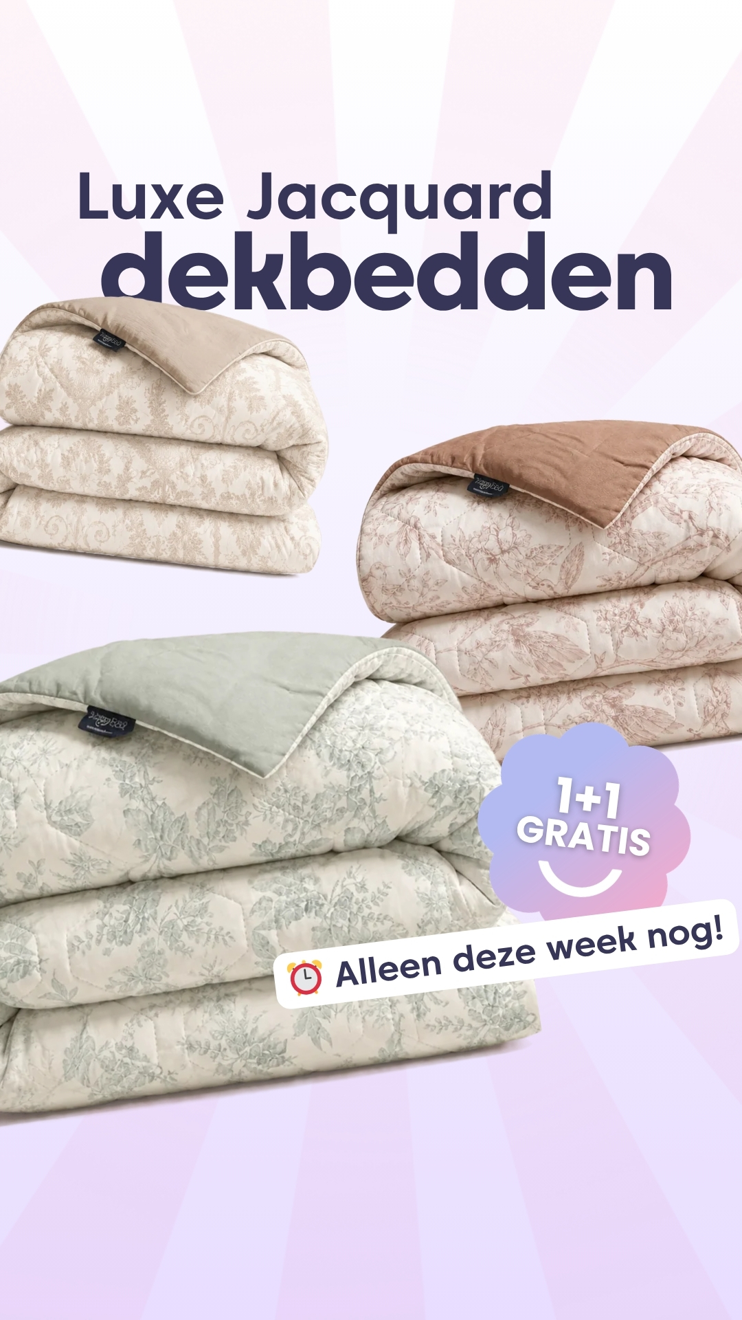 HappyBed Facebook ad