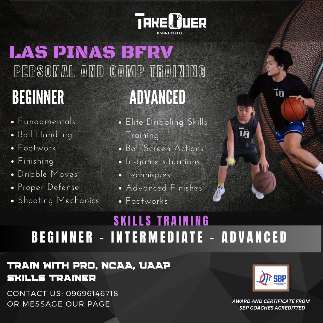 TakeOver Basketball PH - Skills Development Facebook ad