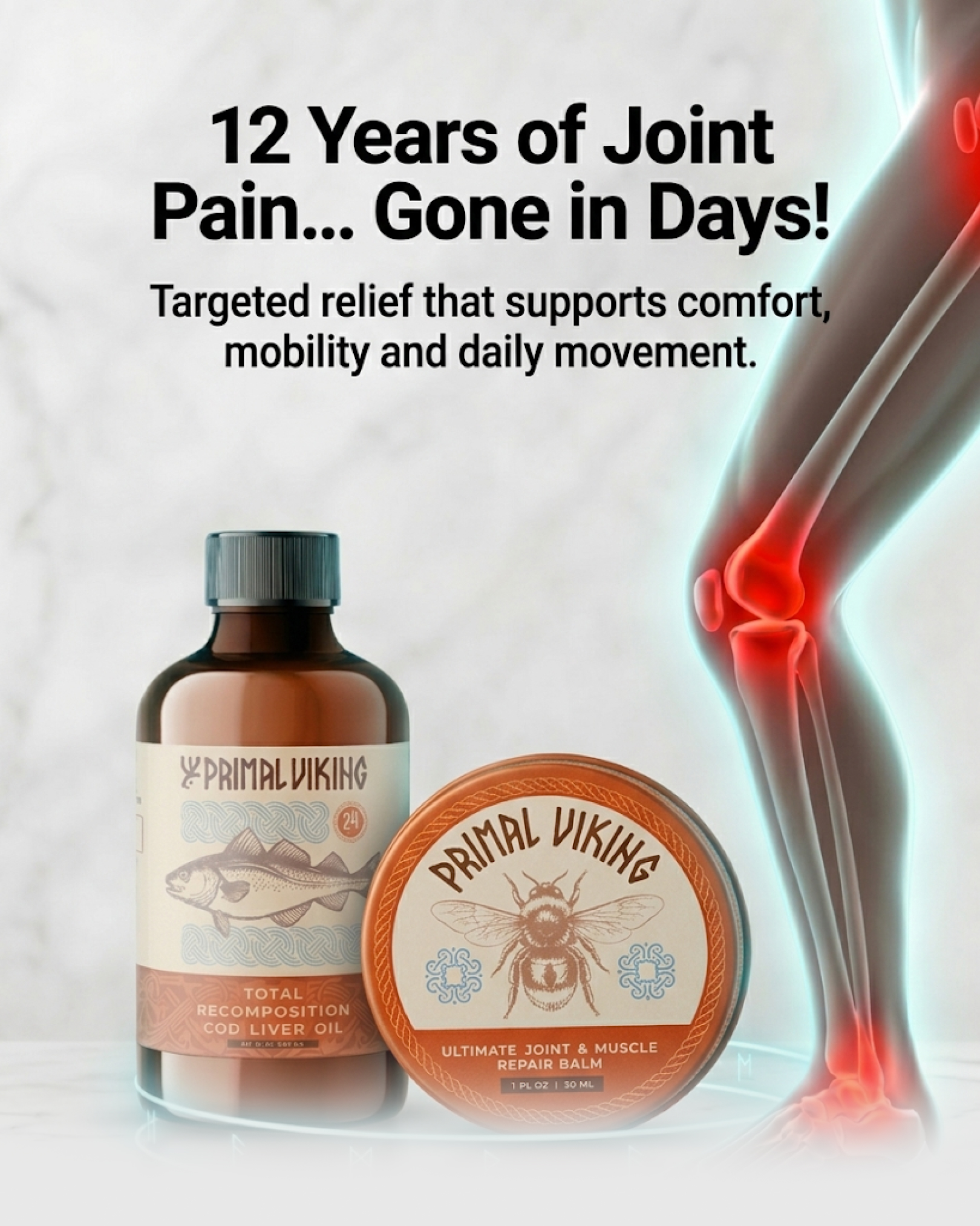 Primal Viking Facebook ad
