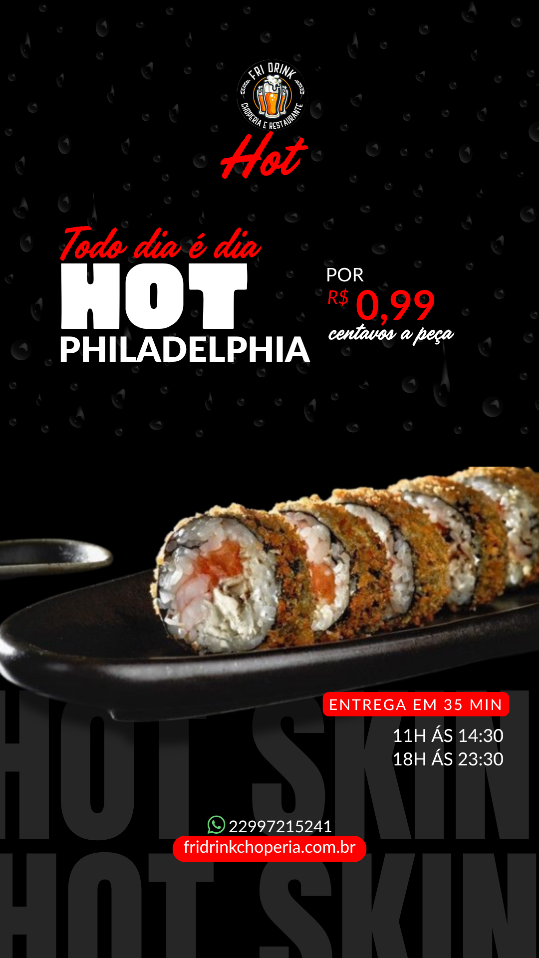 Fridrink choperia Monte Líbano NF Facebook ad