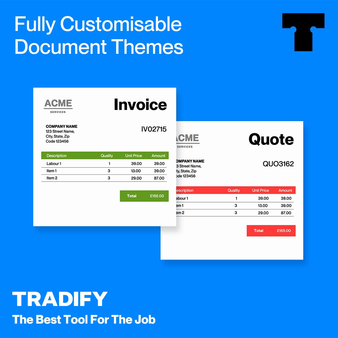 Tradify Facebook ad
